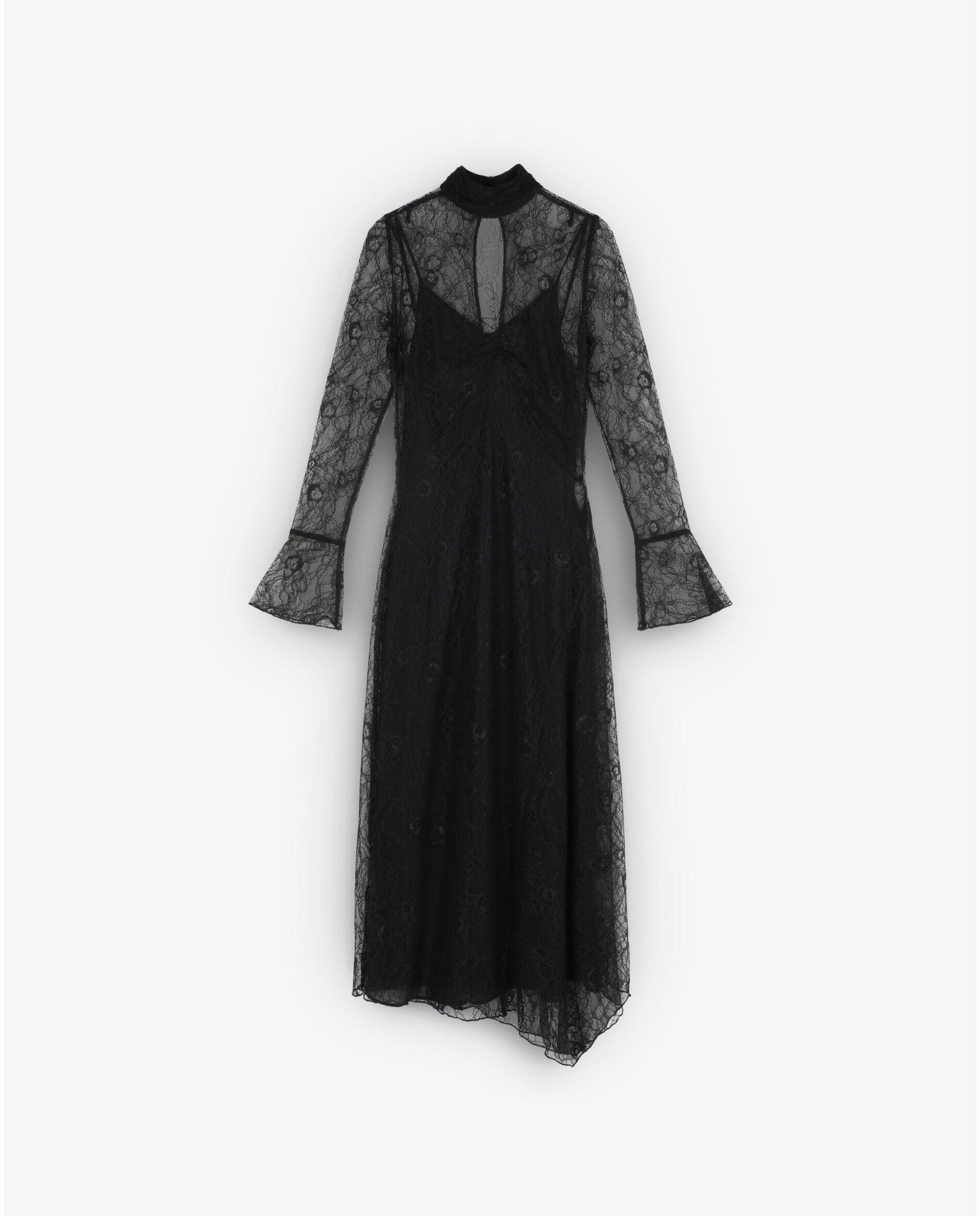 Vestido Midi 2 em 1 Pretos-9