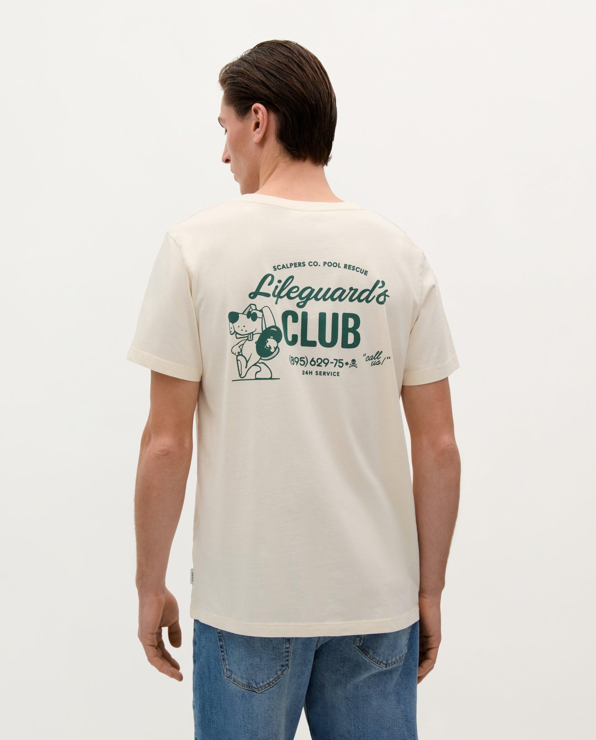 T-shirt de Algodão de Manga Curta Branco-2