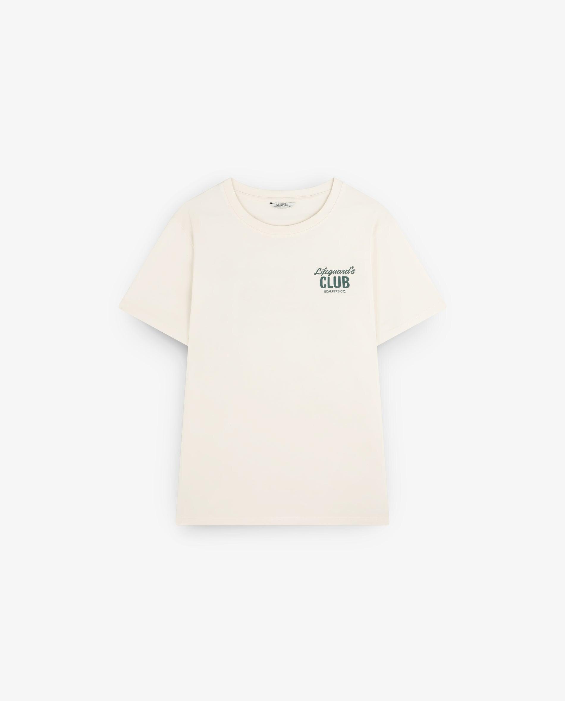 T-shirt de Algodão de Manga Curta Branco-4