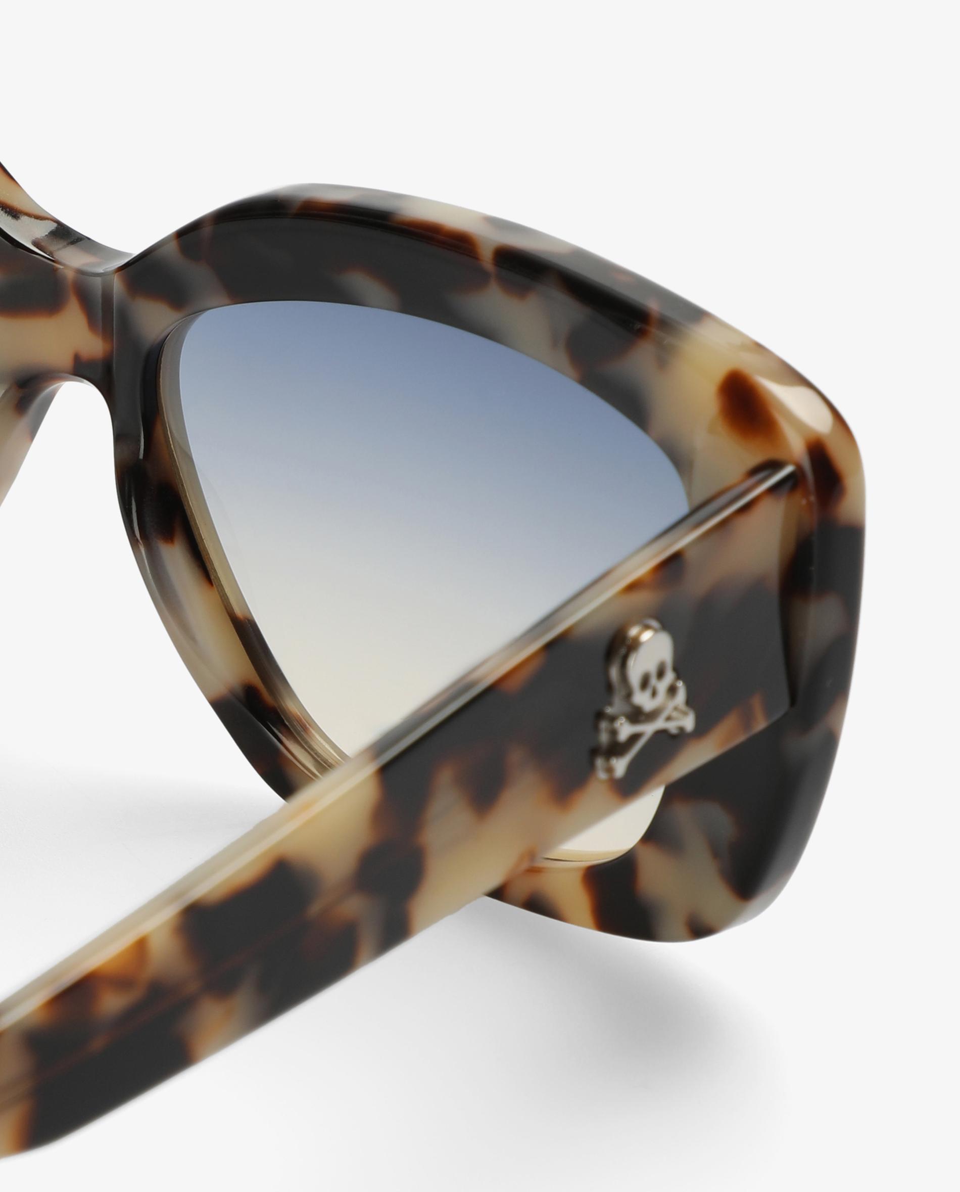 Óculos de Sol Quadrados com Lentes Degradadas Multicolor-4