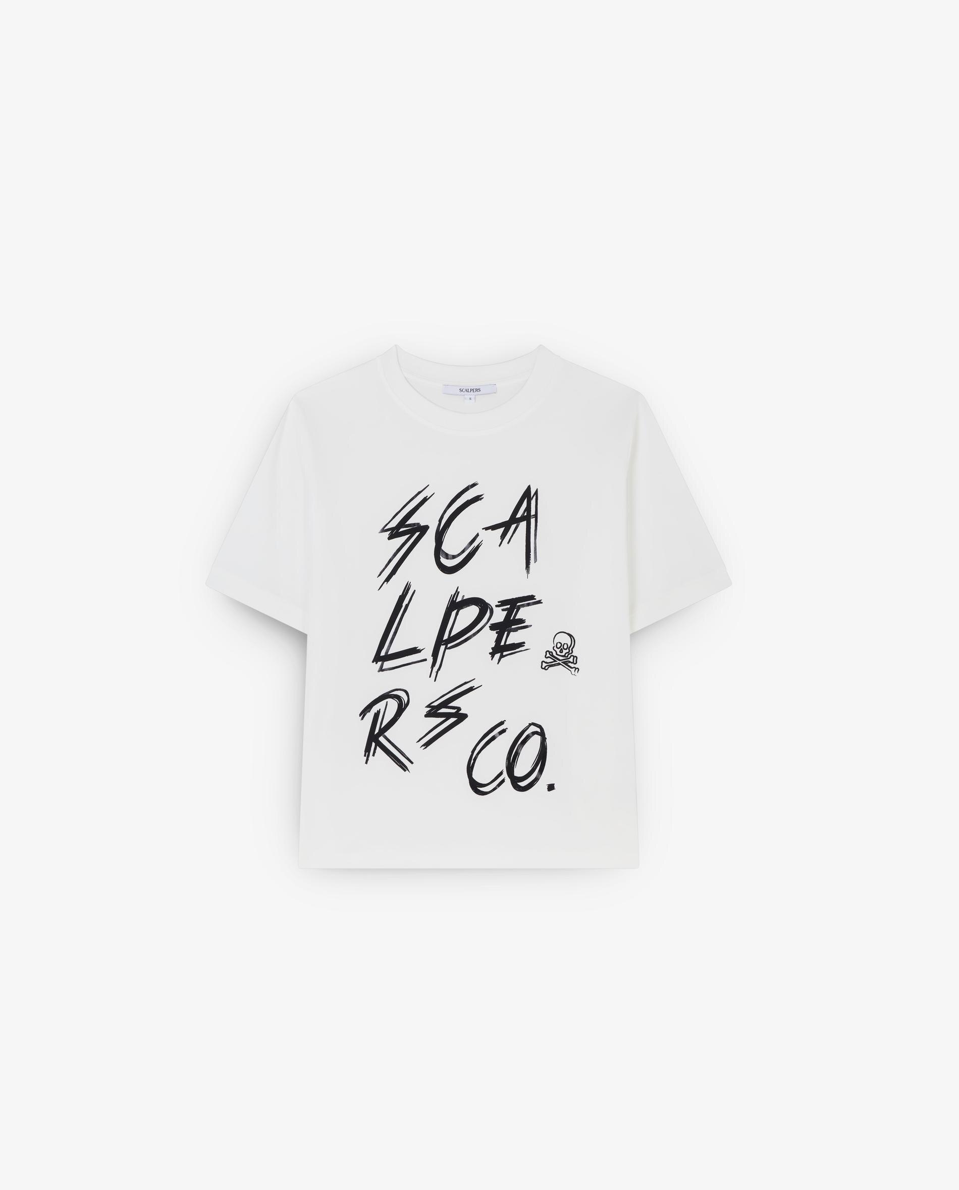 T-shirt Regular Fit de Algodão Branco-4