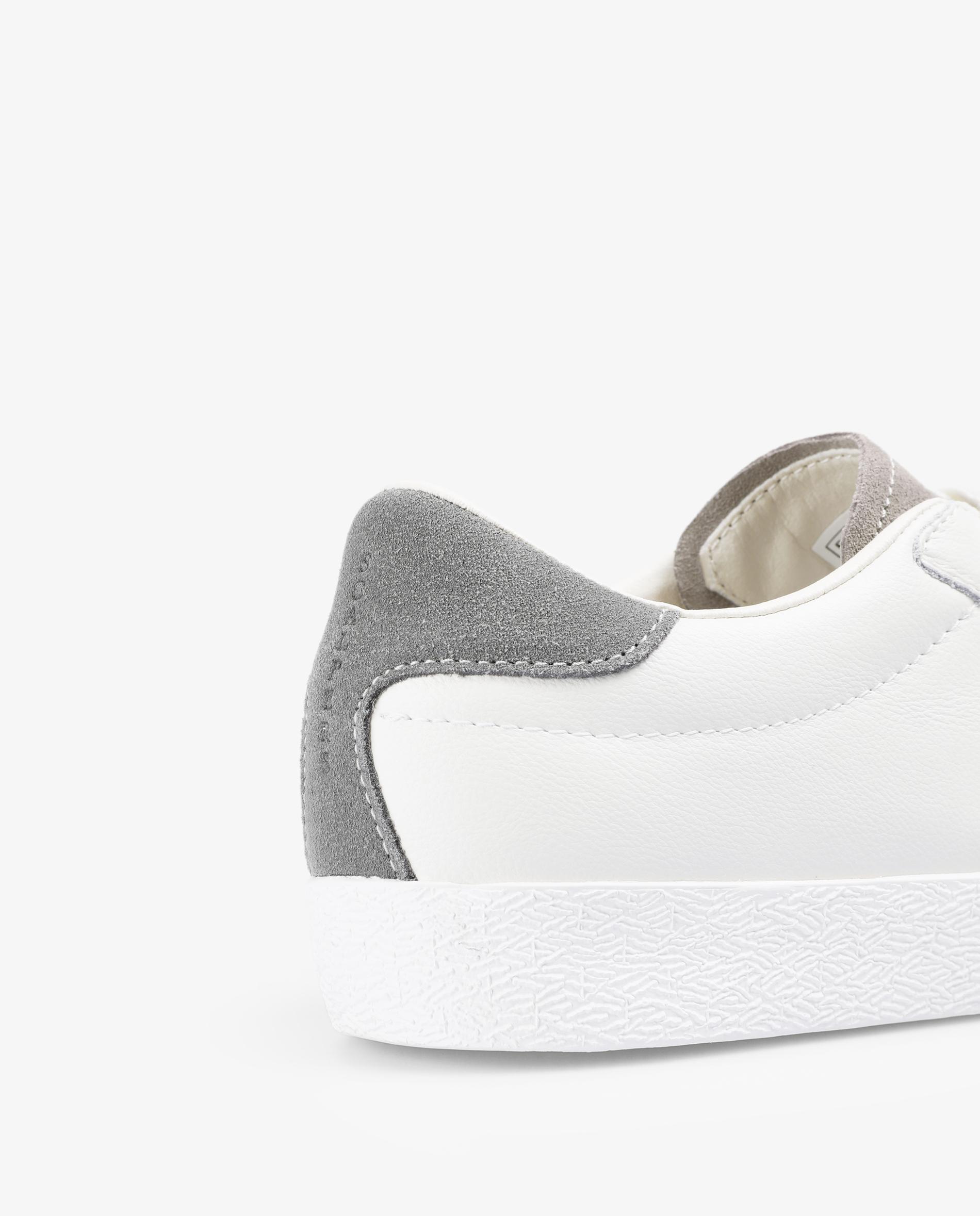 Sapatilhas Desportivas com Atacadores e Tons em Contraste Cinzento / Branco-7