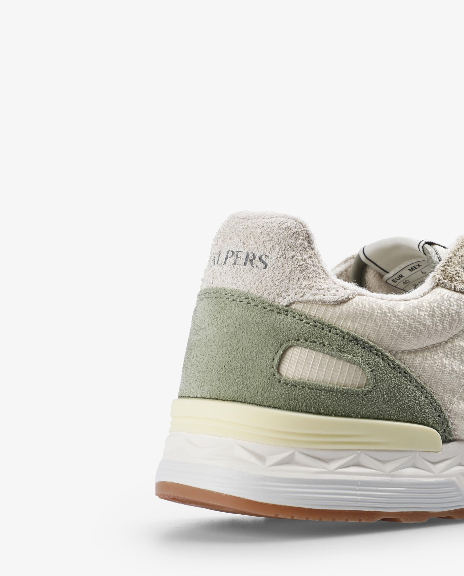 Sapatilhas Desportivas com Reforços em Contraste Branco / Cinzento-7