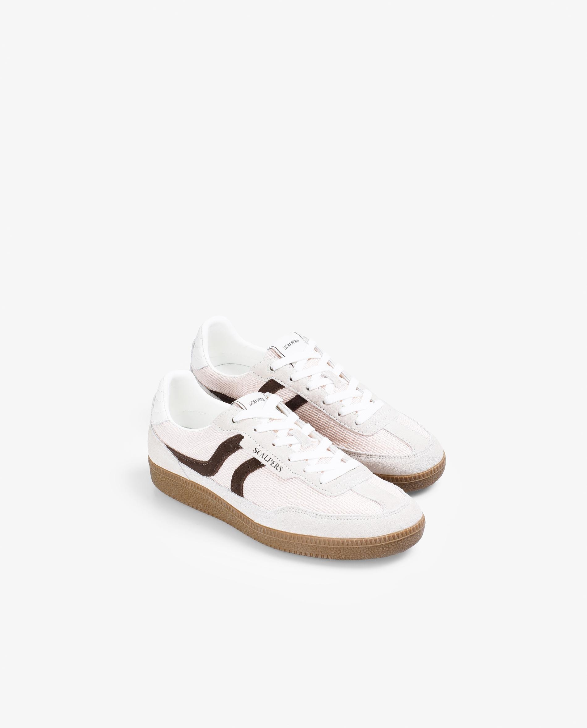Sapatilhas Desportivas com Logo Lateral em Contraste Multicolor-3