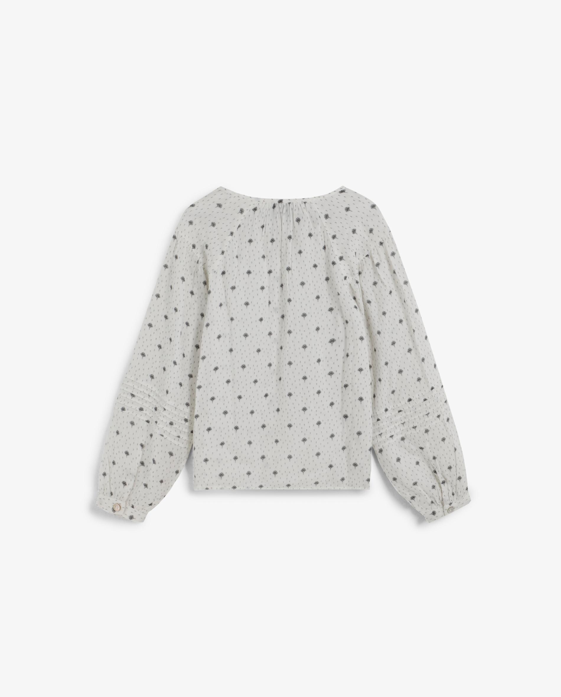 Blusa Estampada de Manga Comprida Scalpers Branco-5