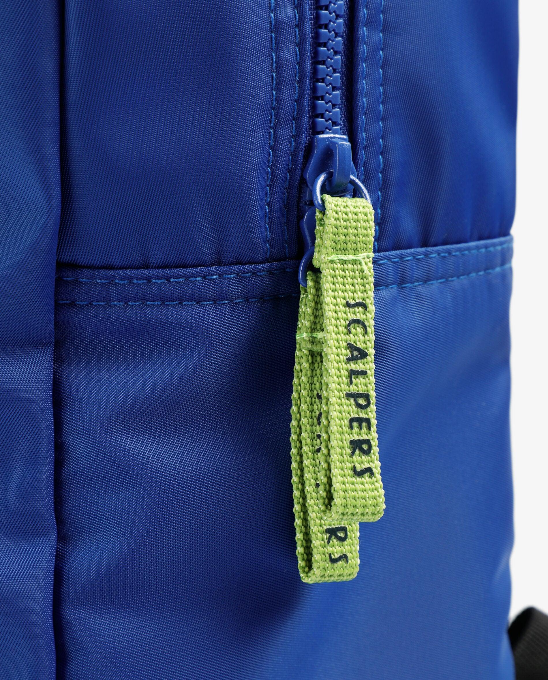 Mochila com Logo e Bolso Frontal Scalpers Azul-4
