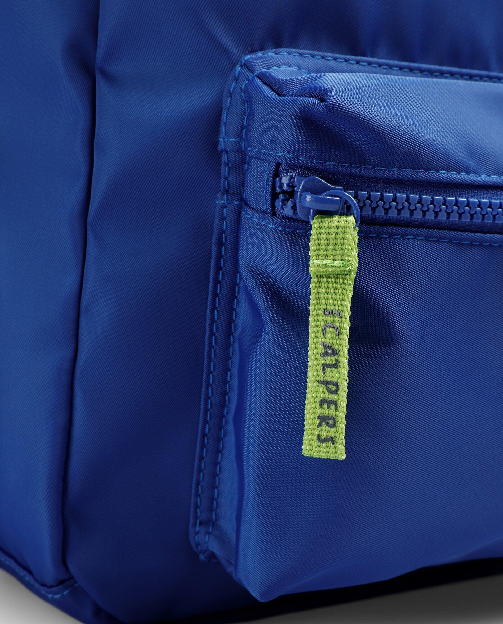 Mochila com Logo e Bolso Frontal Scalpers Azul-6
