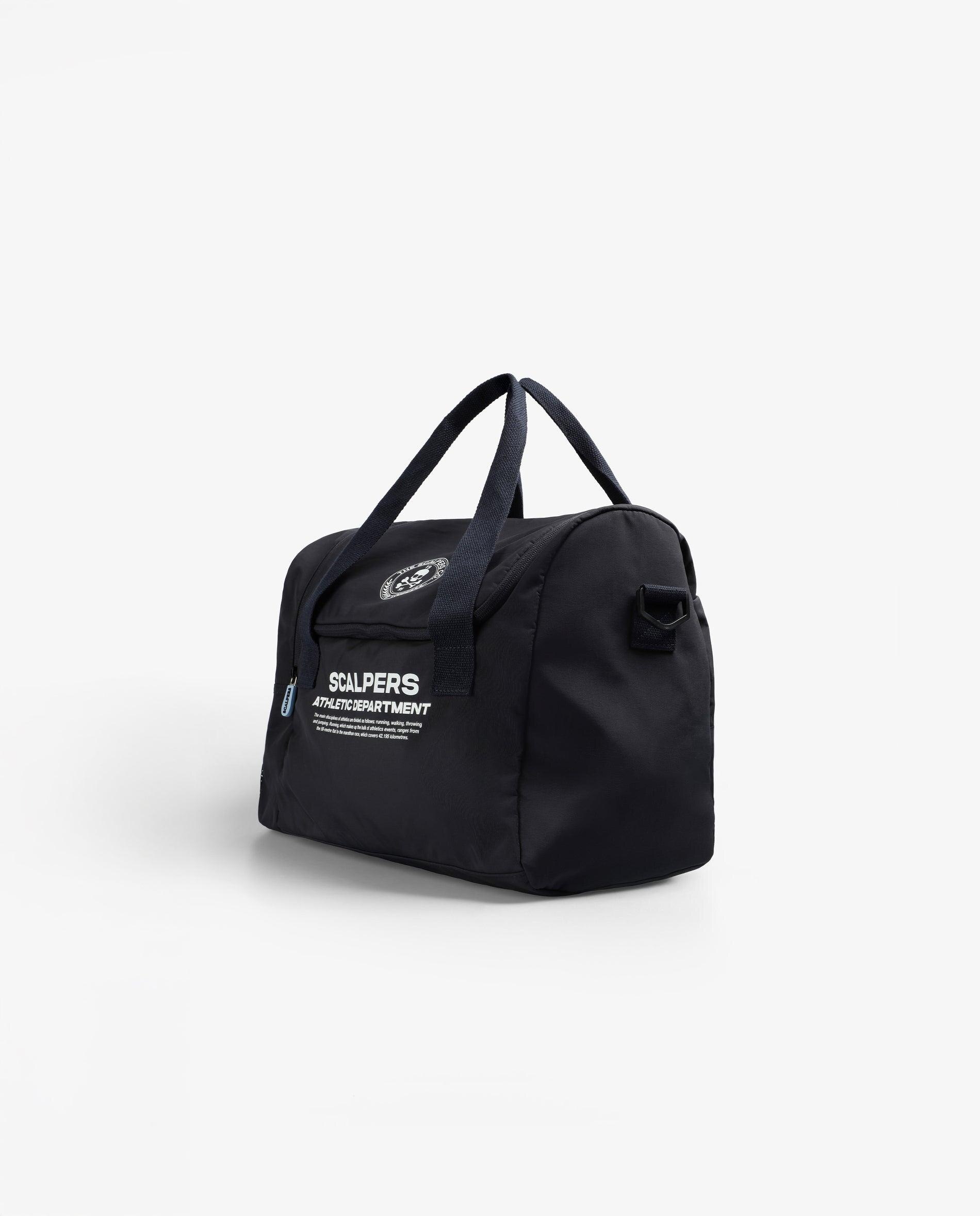 Bolsa Desportiva Infantil com Logo e Alça Dupla Scalpers Azul-marinho-3