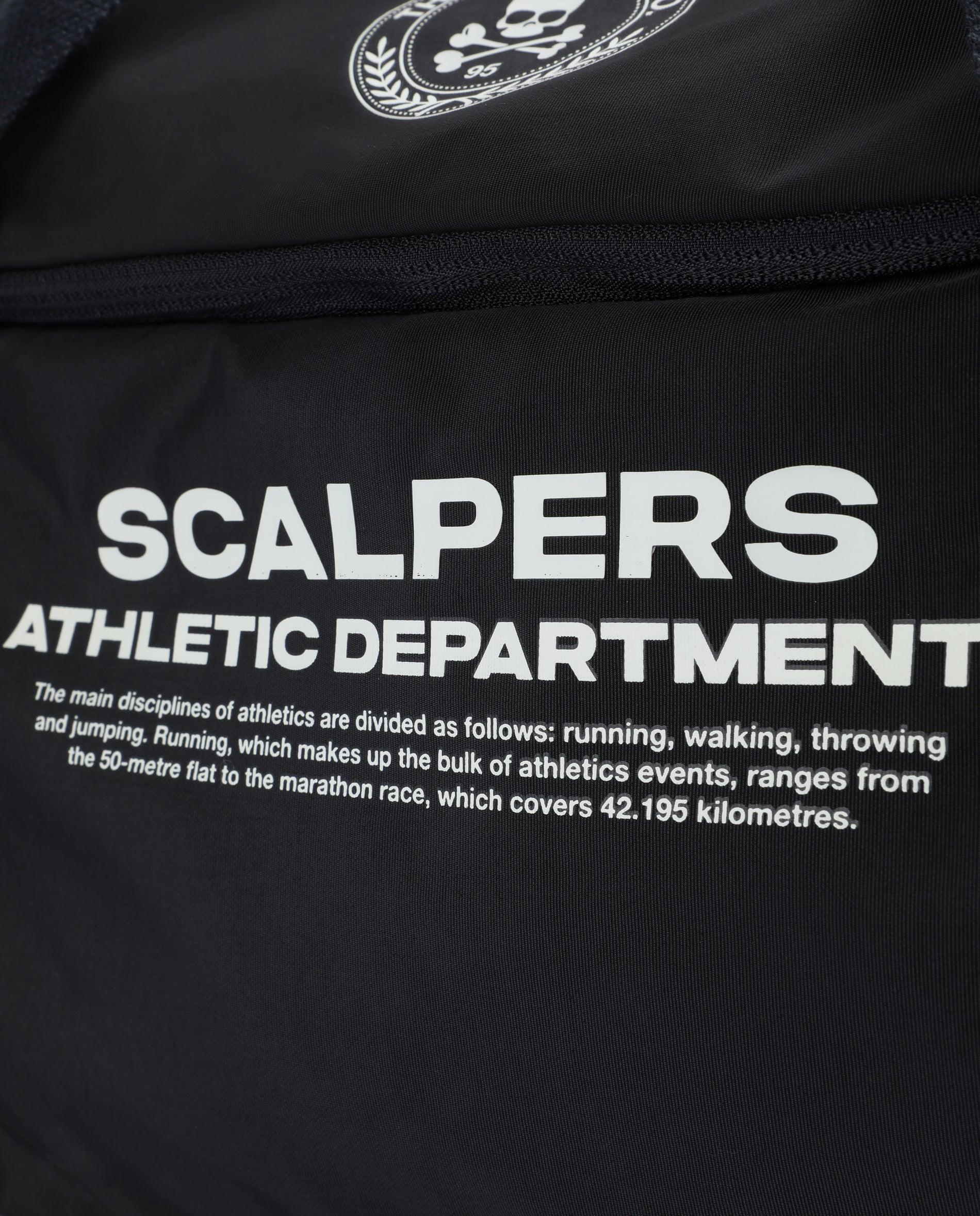 Bolsa Desportiva Infantil com Logo e Alça Dupla Scalpers Azul-marinho-4
