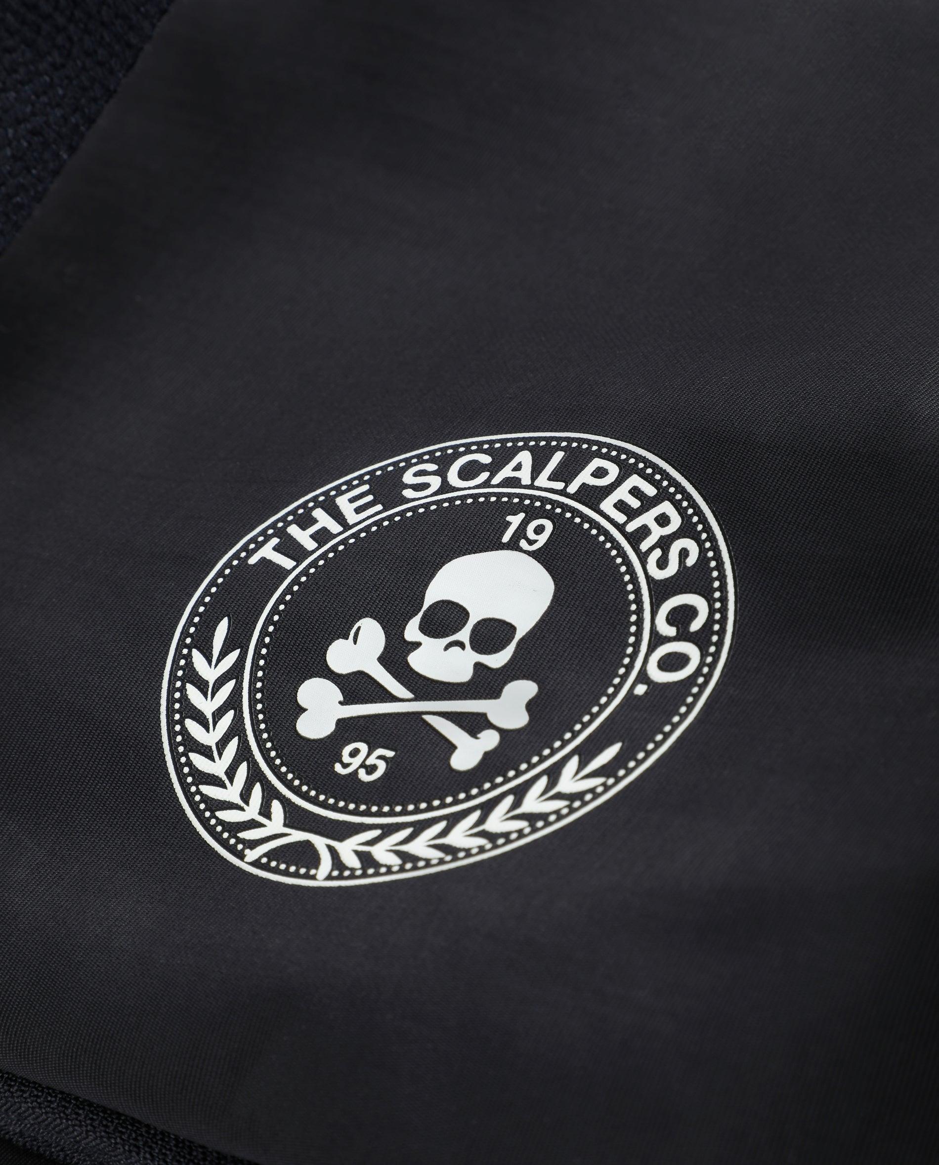 Bolsa Desportiva Infantil com Logo e Alça Dupla Scalpers Azul-marinho-5