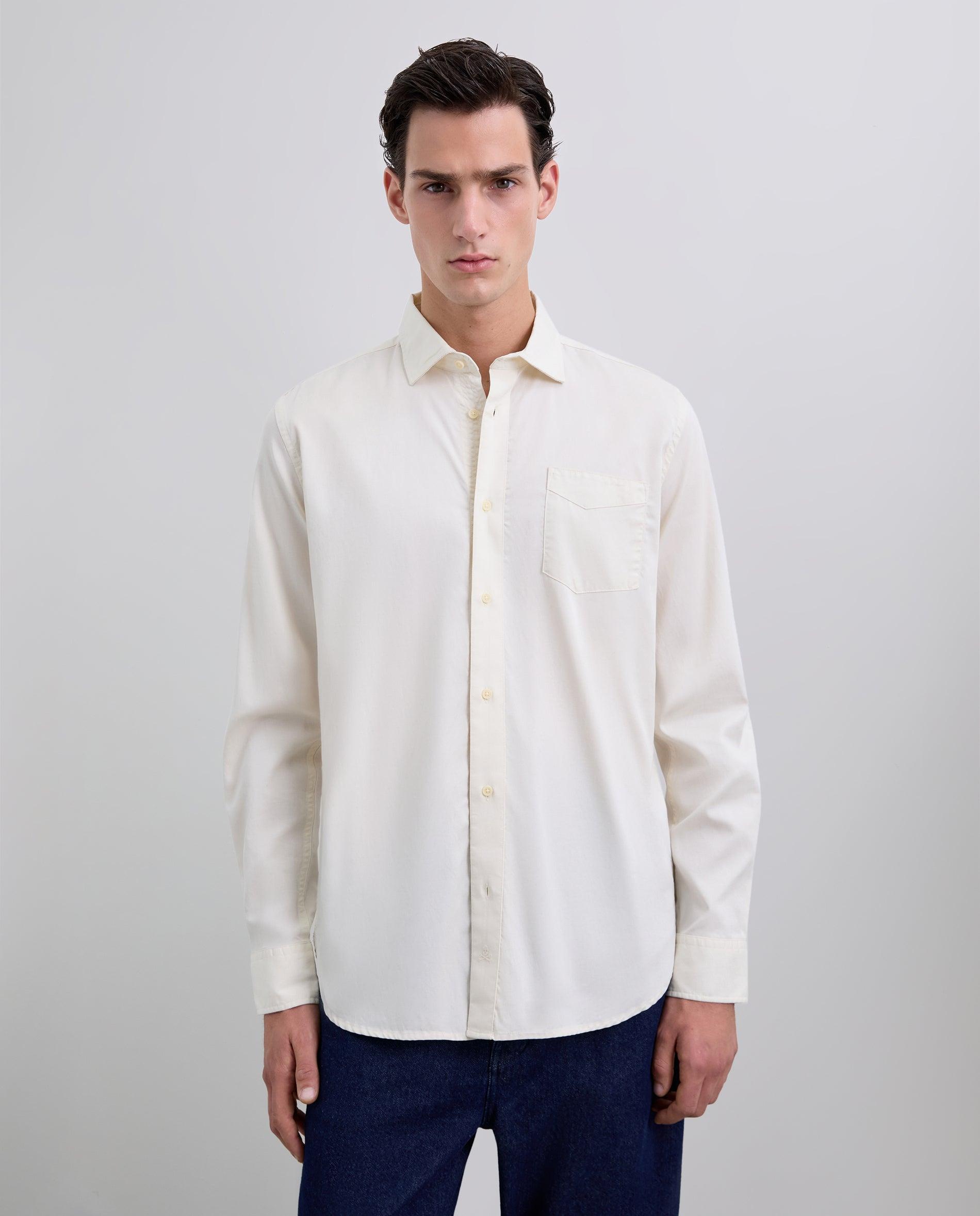 Imagem 0 de Camisa Regular Fit com Bolso no Peito
