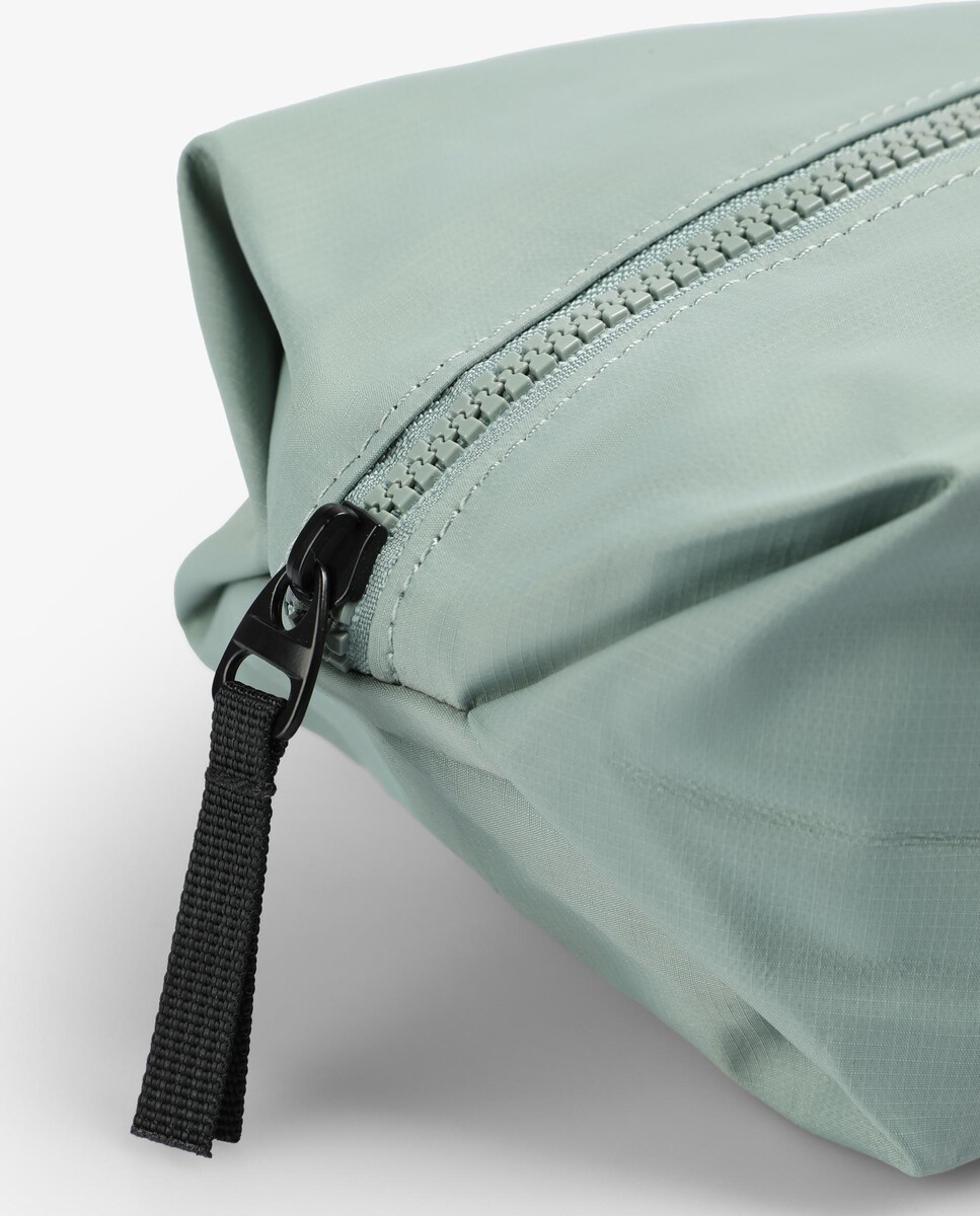 Necessaire com Tiradores Laterais e Logo Verde-claro-5