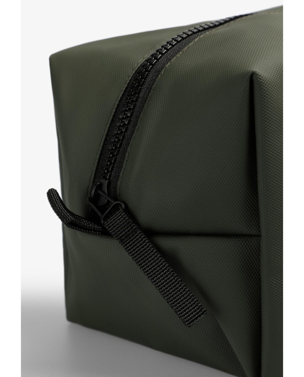 Necessaire Liso com Fecho Zip Caqui-5