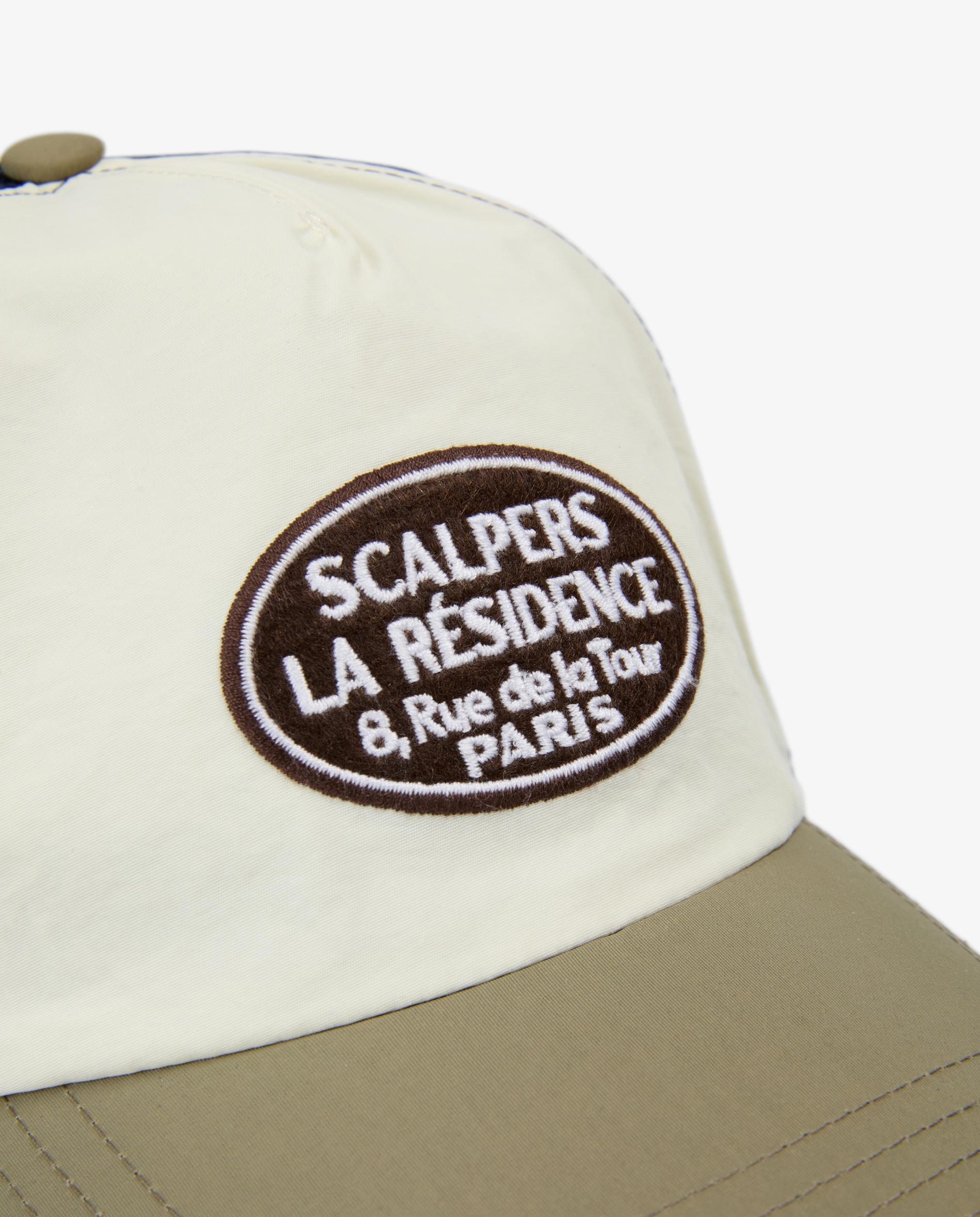 Boné Trucker Ajustável com Patch Frontal Caqui-3