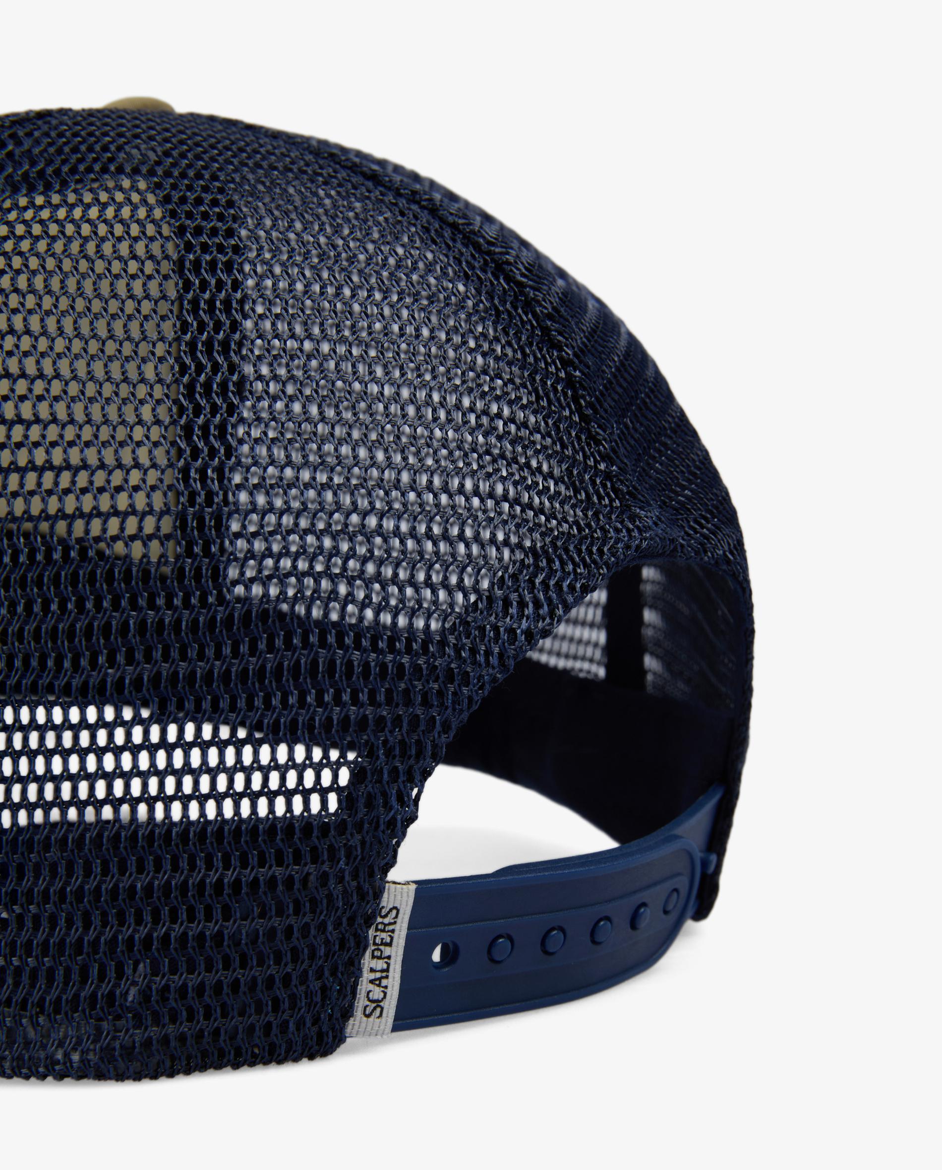 Boné Trucker Ajustável com Patch Frontal Caqui-4