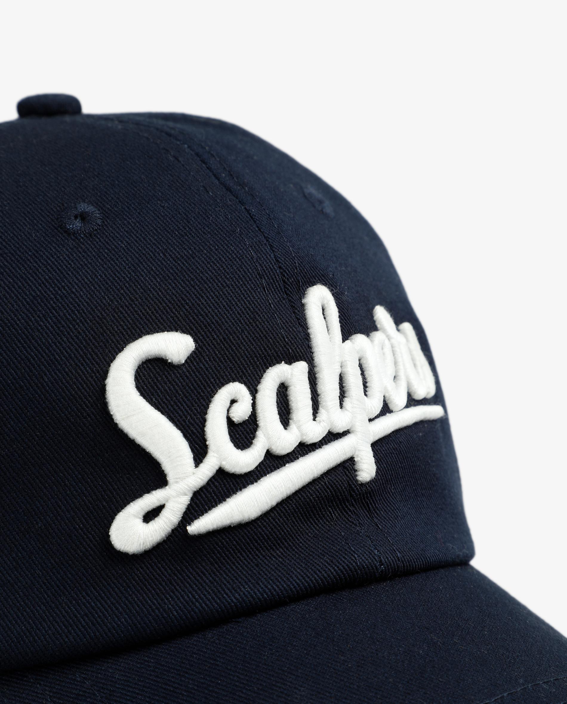 Boné de Baseball em Algodão com Logo Frontal Navy-3