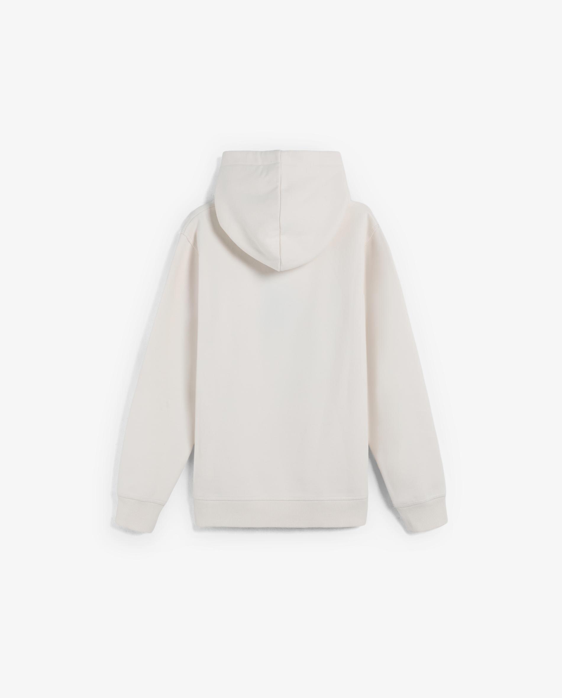 Sweatshirt com Capuz Infantil com Desenho Frontal Scalpers Branco-5