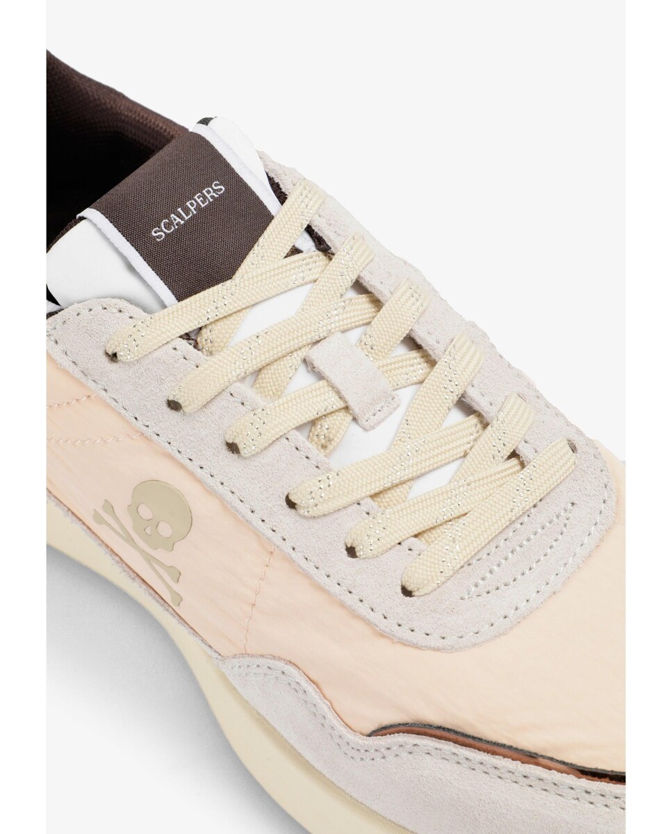 Sapatilhas Desportivas Combinadas com Atacadores Rosa-claro-6