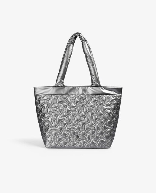 Imagem 0 de Mala Shopper Metalizada Acolchoada
