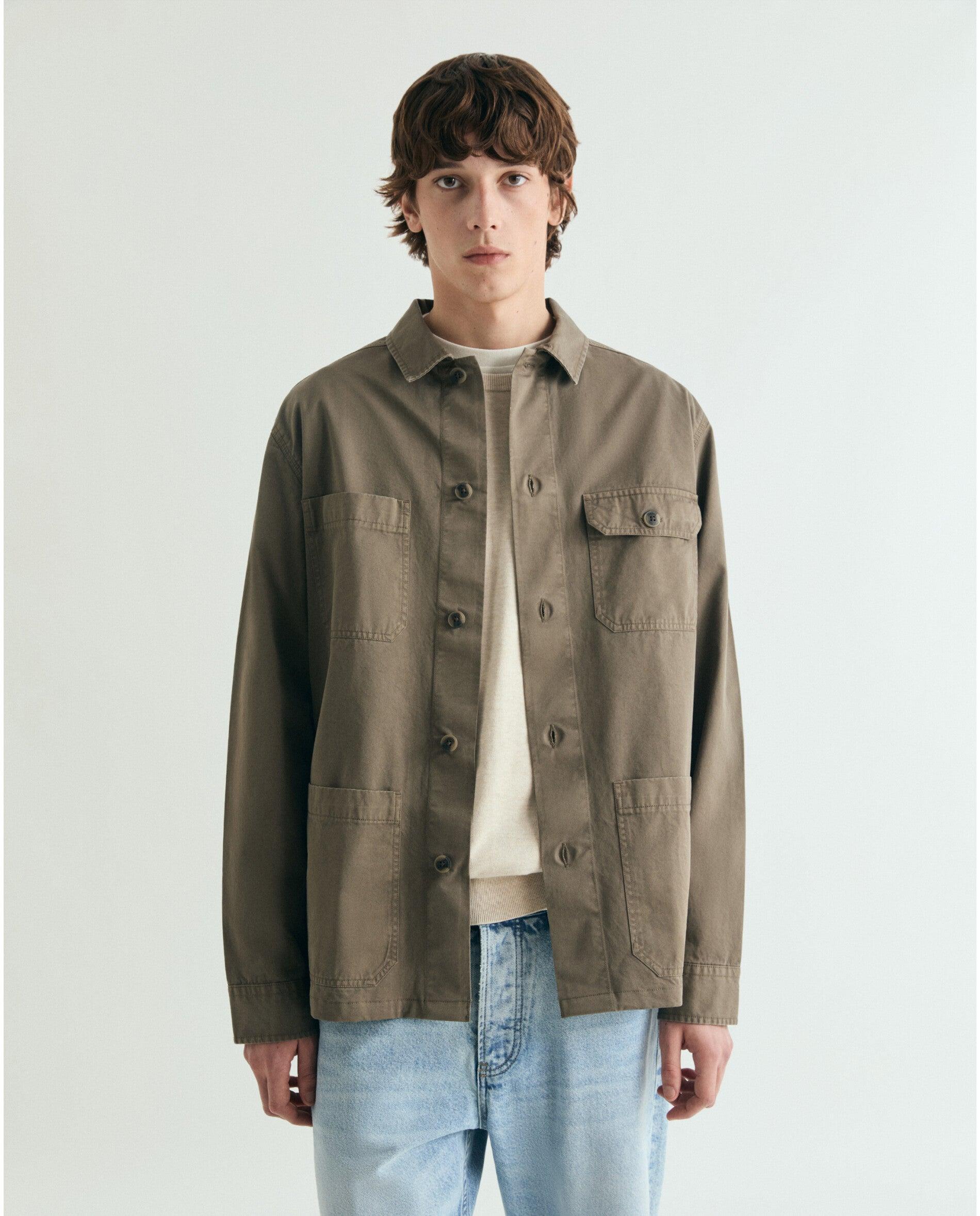 Imagem 0 de Sobrecamisa Multibolsos com Fecho de Botões