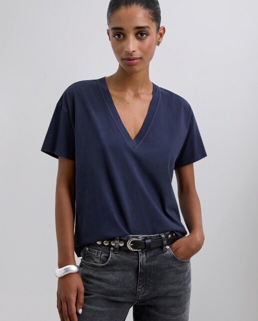 Imagem 0 de T-shirt de Manga Curta de Algodão