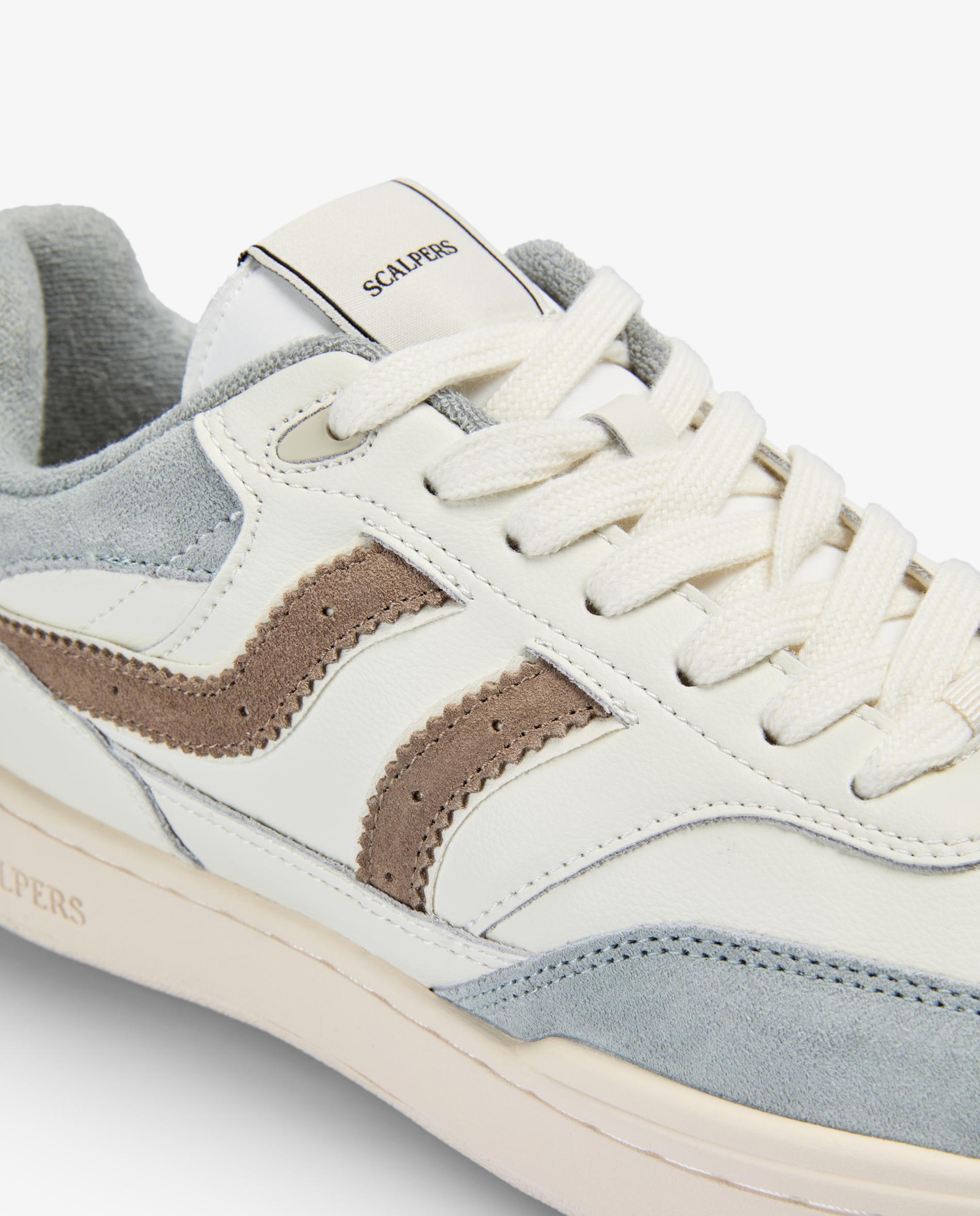 Sapatilhas Retro Combinadas com Atacadores Branco / Verde-6