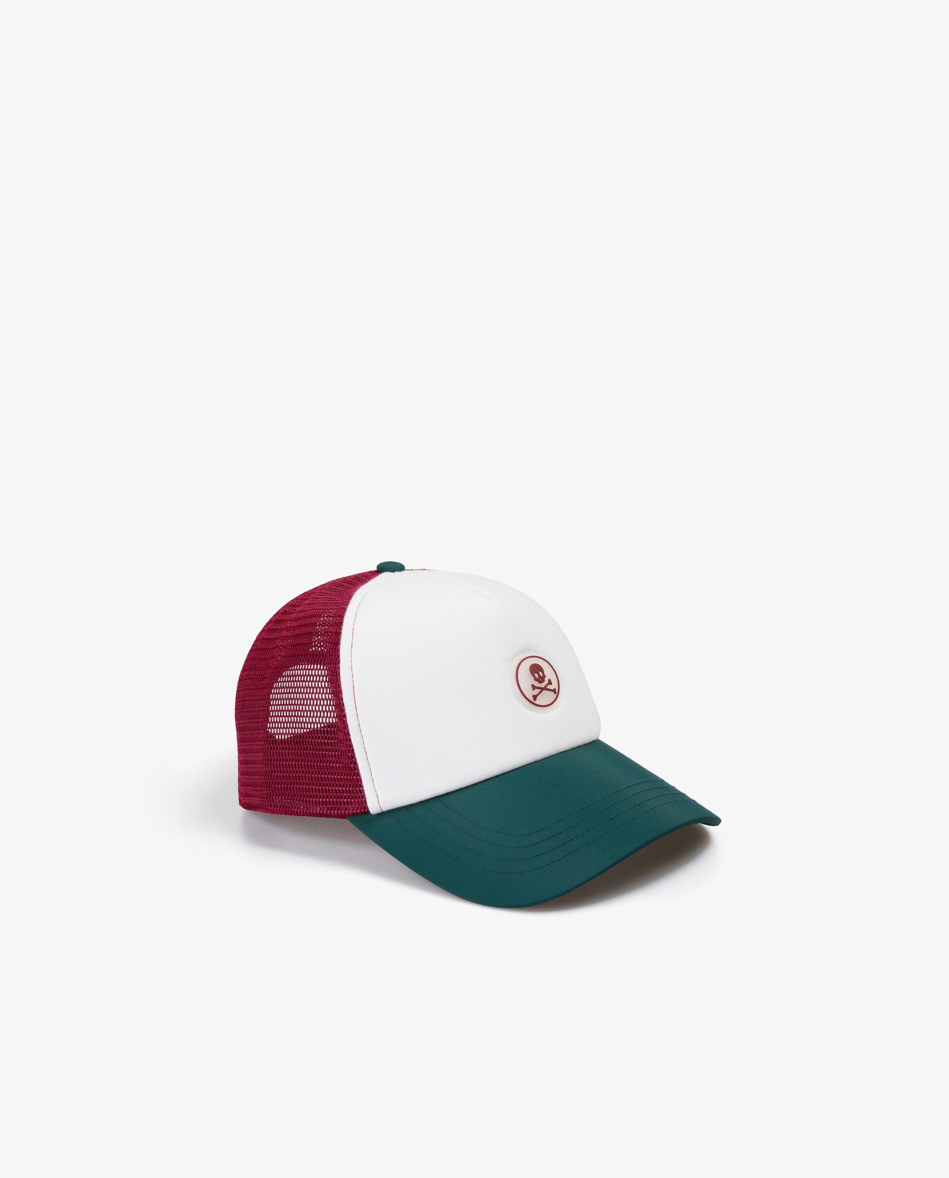 Imagem 0 de Boné Trucker Tricolor com Ajuste Posterior