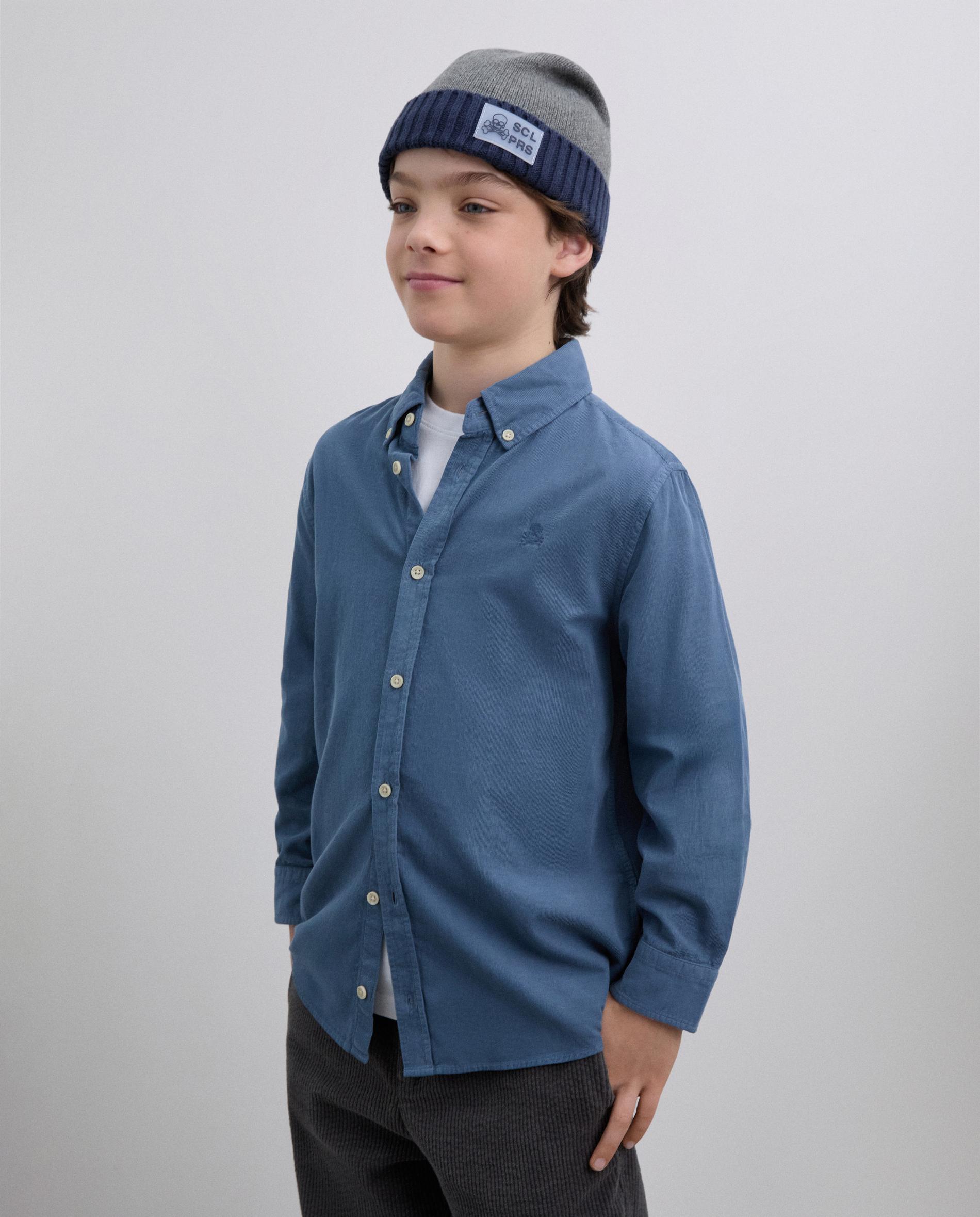 Imagem 0 de Camisa Infantil em Algodão e Manga Comprida