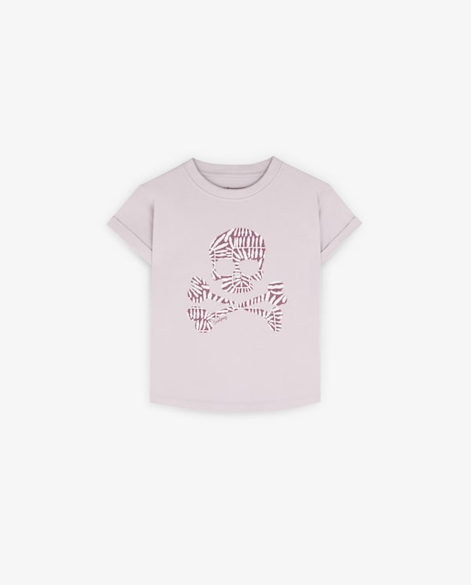 Imagem 0 de T-shirt Infantil de Algodão com Caveira