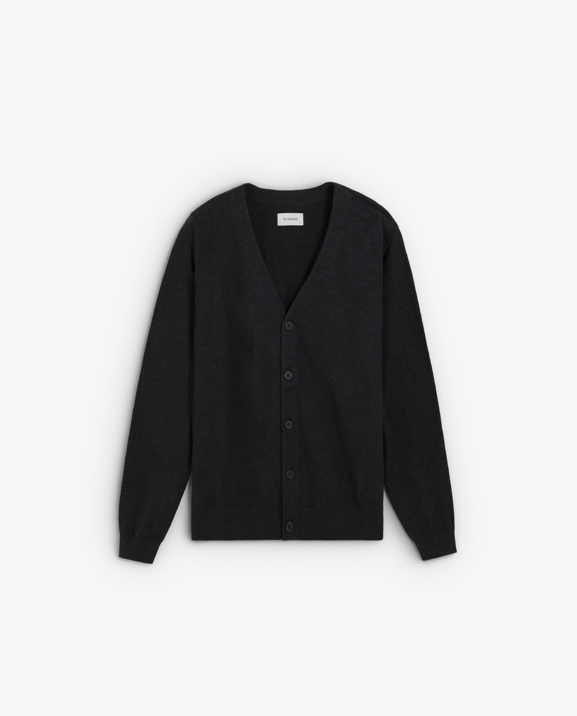 Imagem 0 de Cardigan com Gola em V e Fecho de Botões