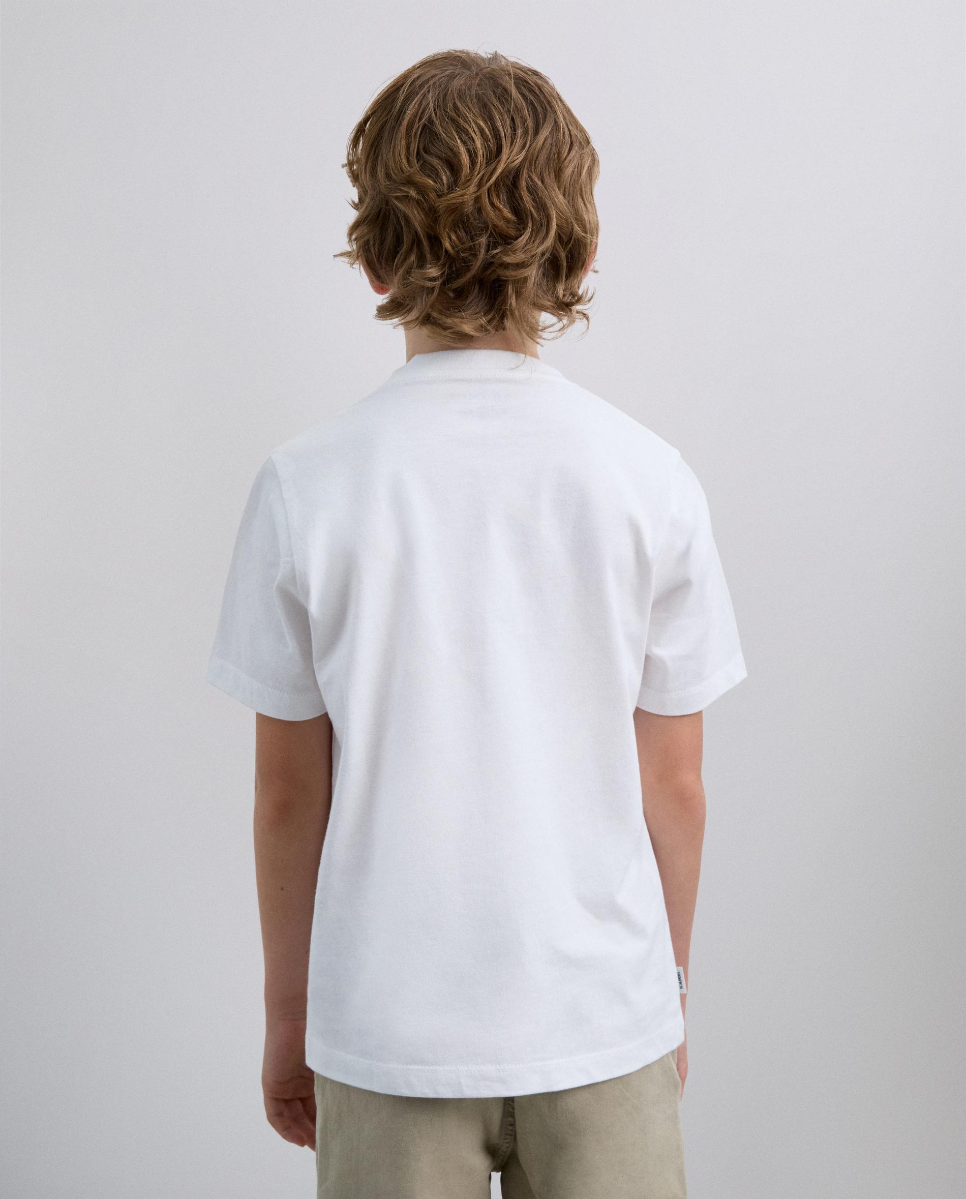 T-shirt 100% Algodão e Corte Regular Fit Scalpers Branco-2