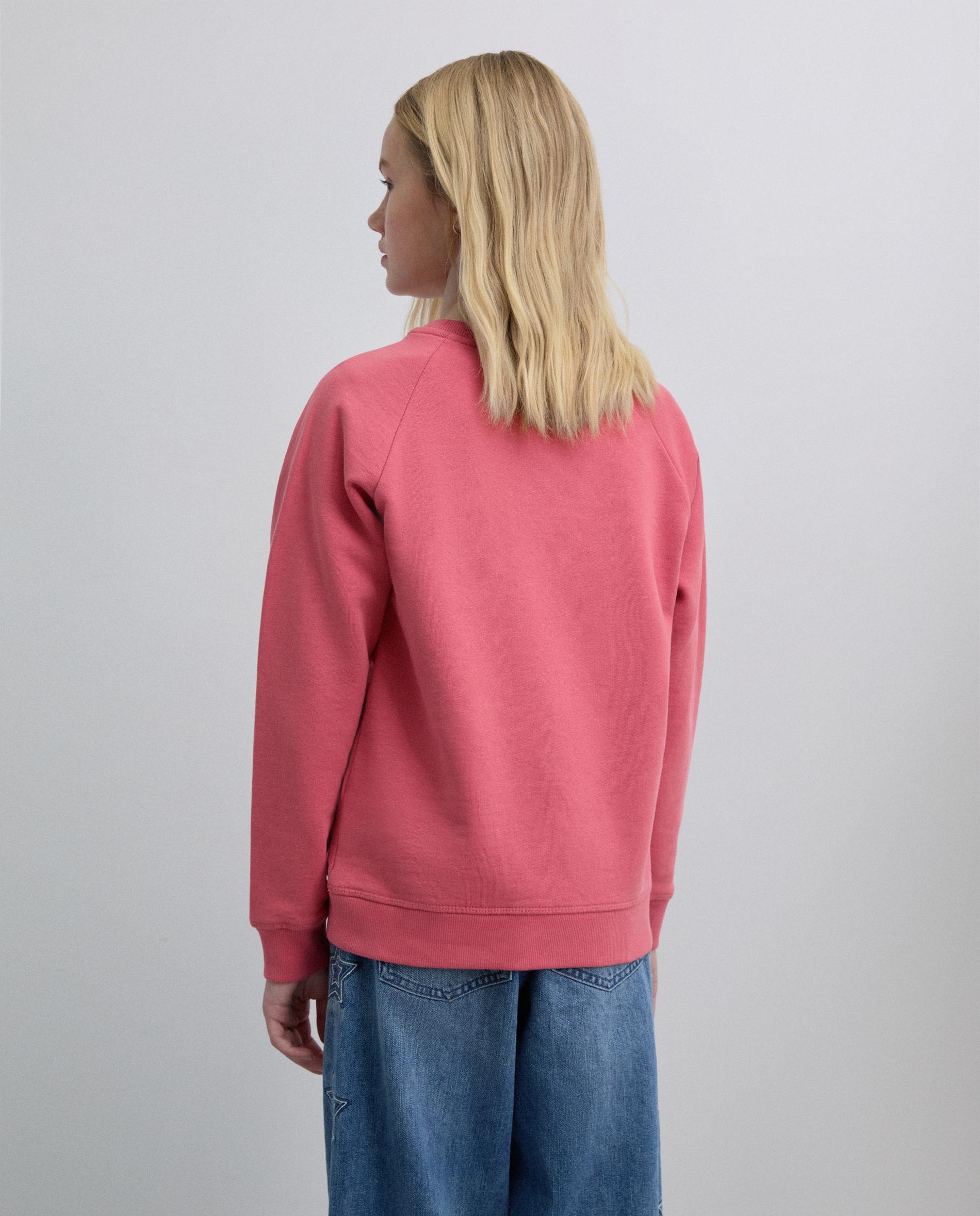 Sweatshirt Infantil de Algodão com Caveira Scalpers Morango-2