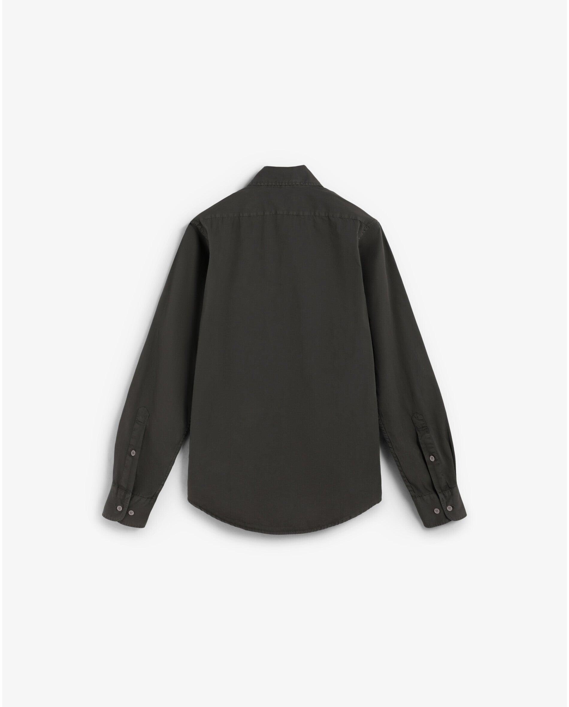 Camisa Regular Lisa Antracite-2