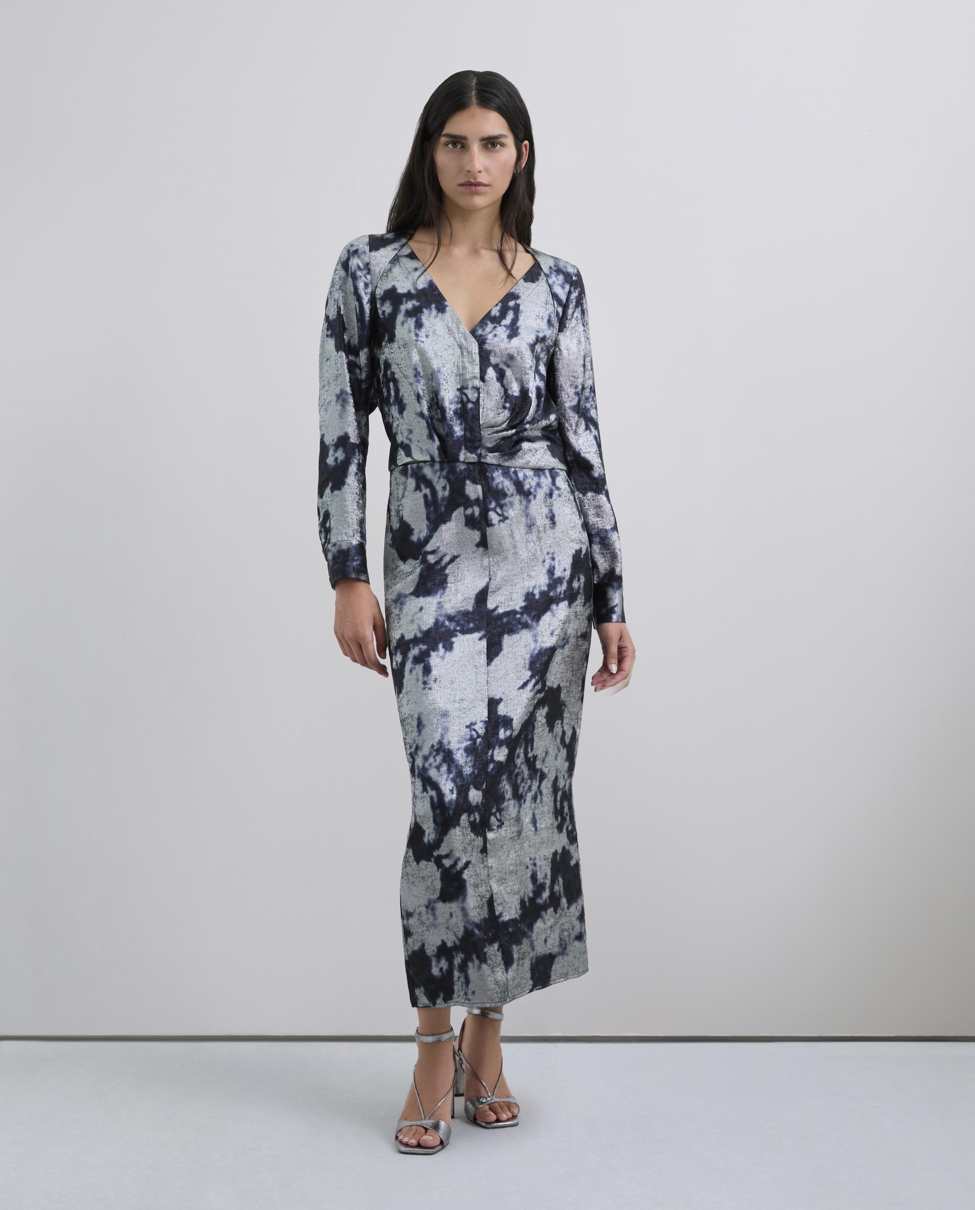 Imagem 0 de Saia Midi Estampada