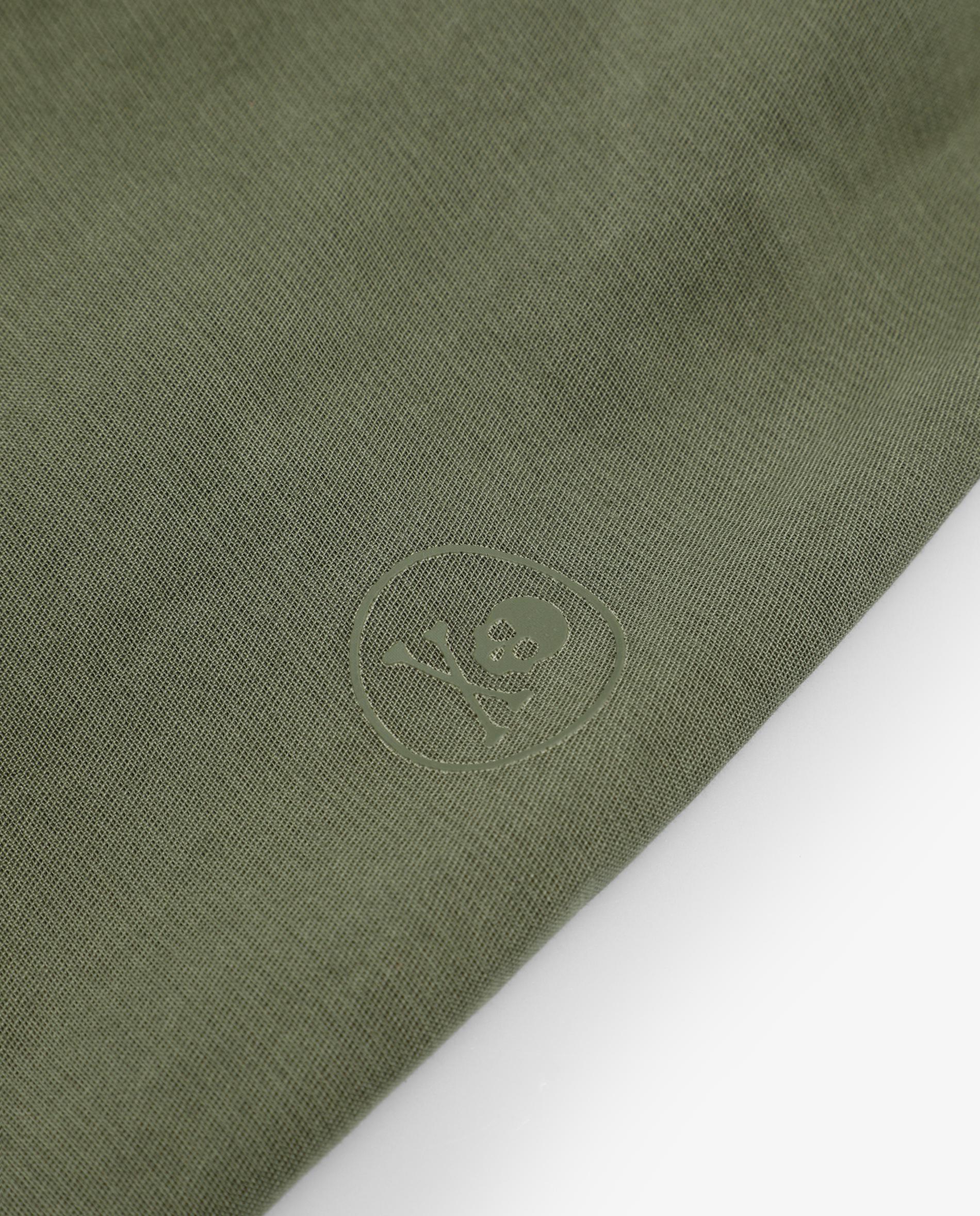 Parka com Capuz e Fecho Zip Caqui-4