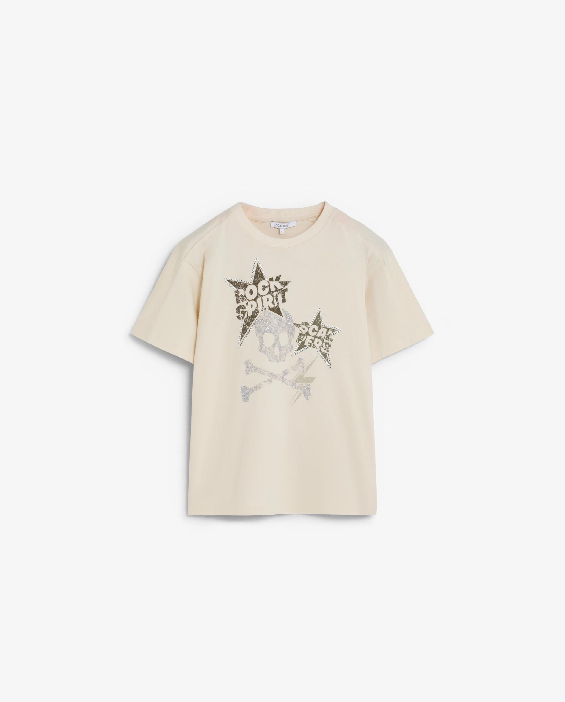 Imagem 0 de T-shirt Efeito Lavagem com Print Frontal