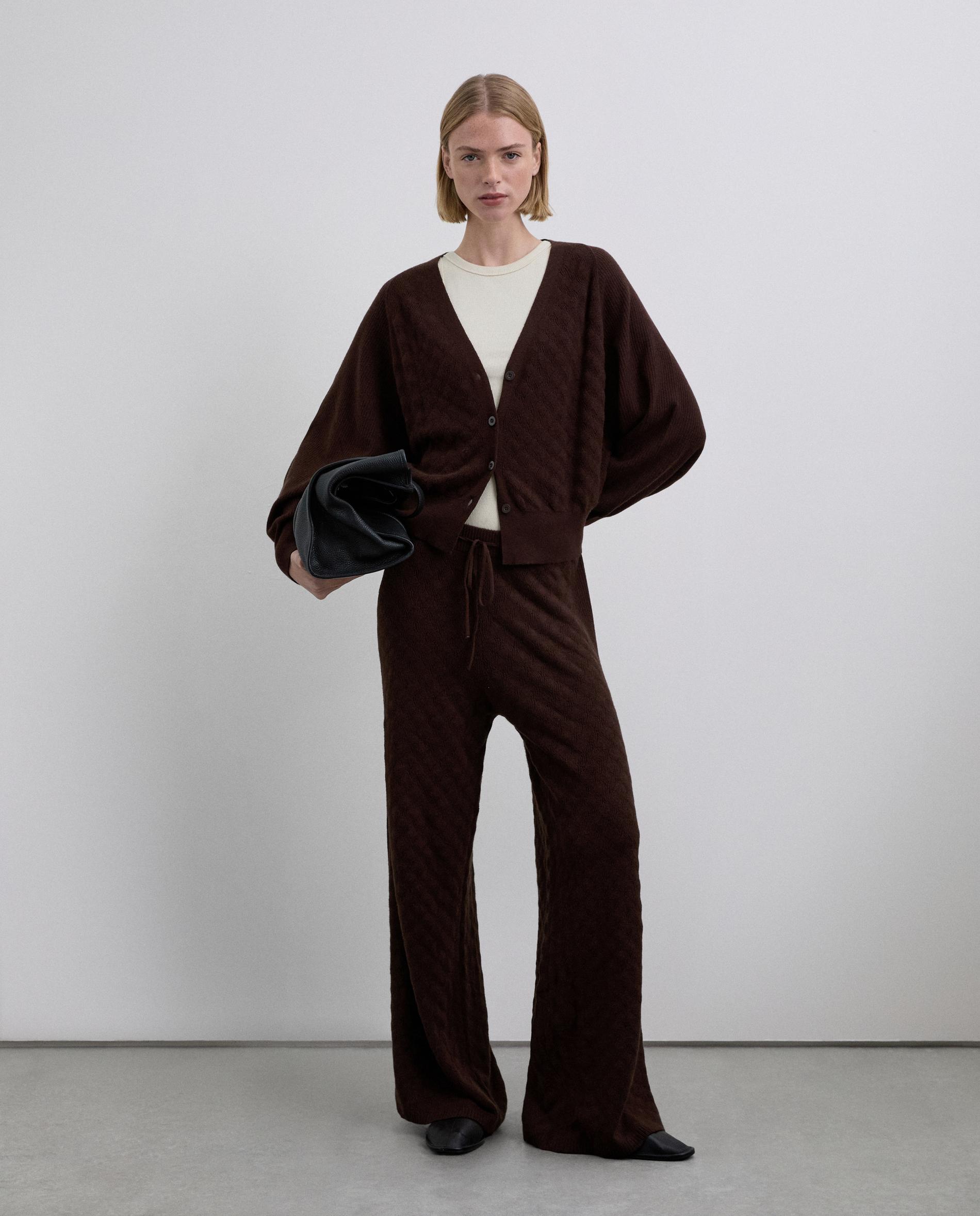 Imagem 0 de Calças de Malha com Cordão de Ajuste