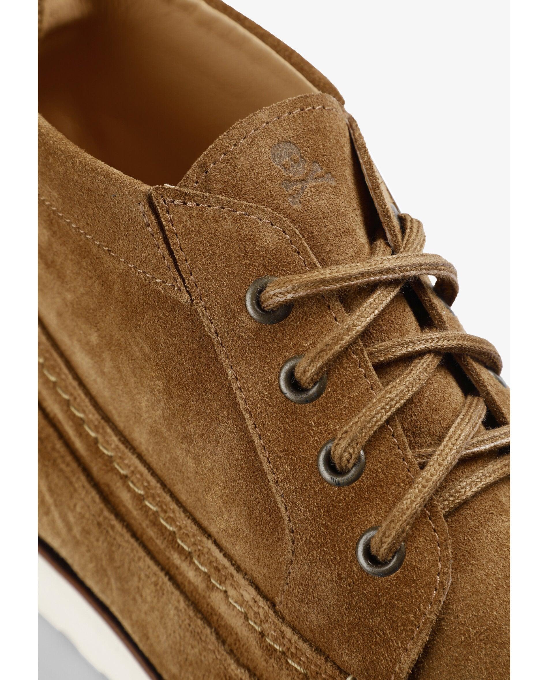 Botas em Camurça com Atacadores Camel-6
