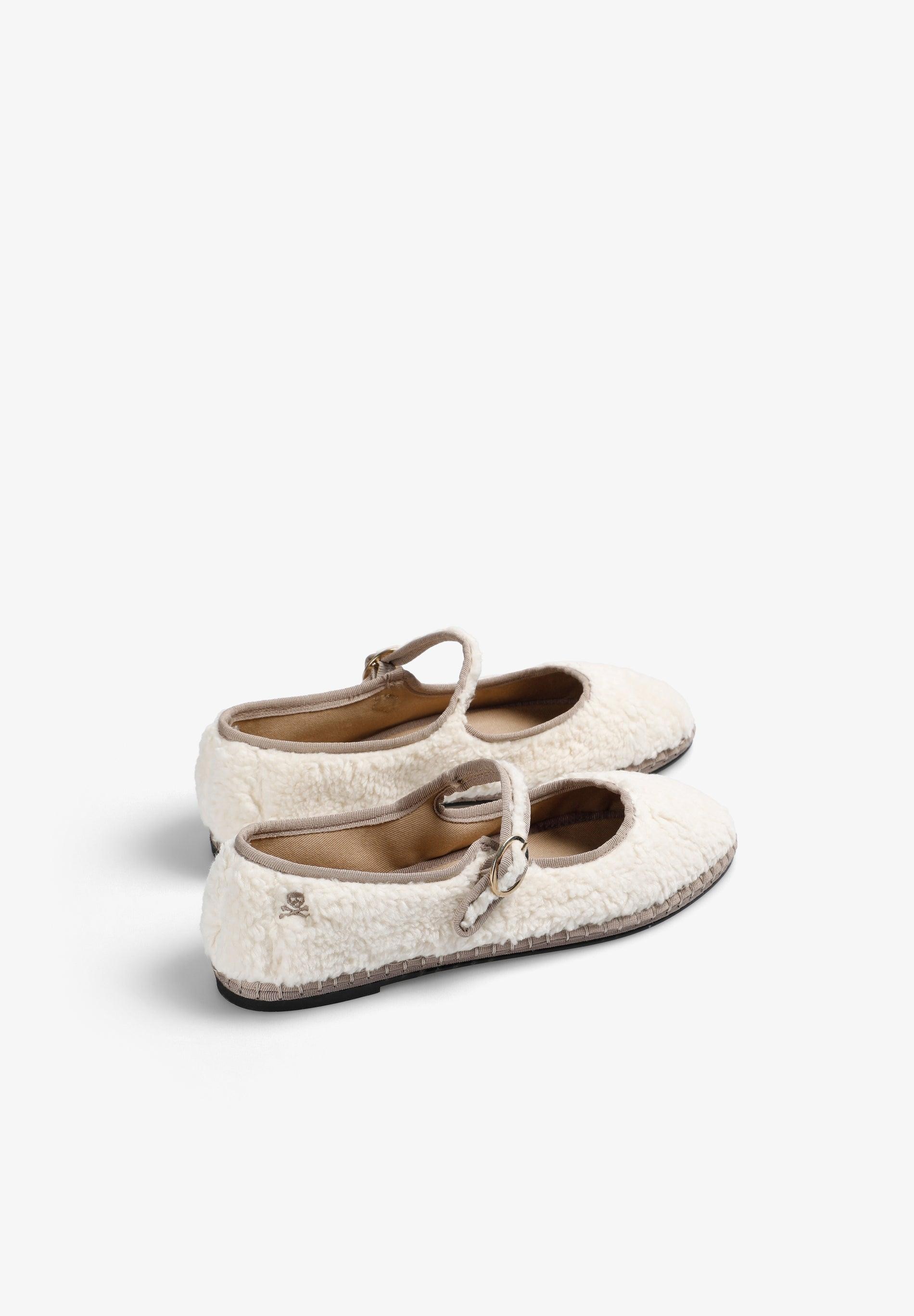 Sabrinas em Algodão com Fivela Branco-3