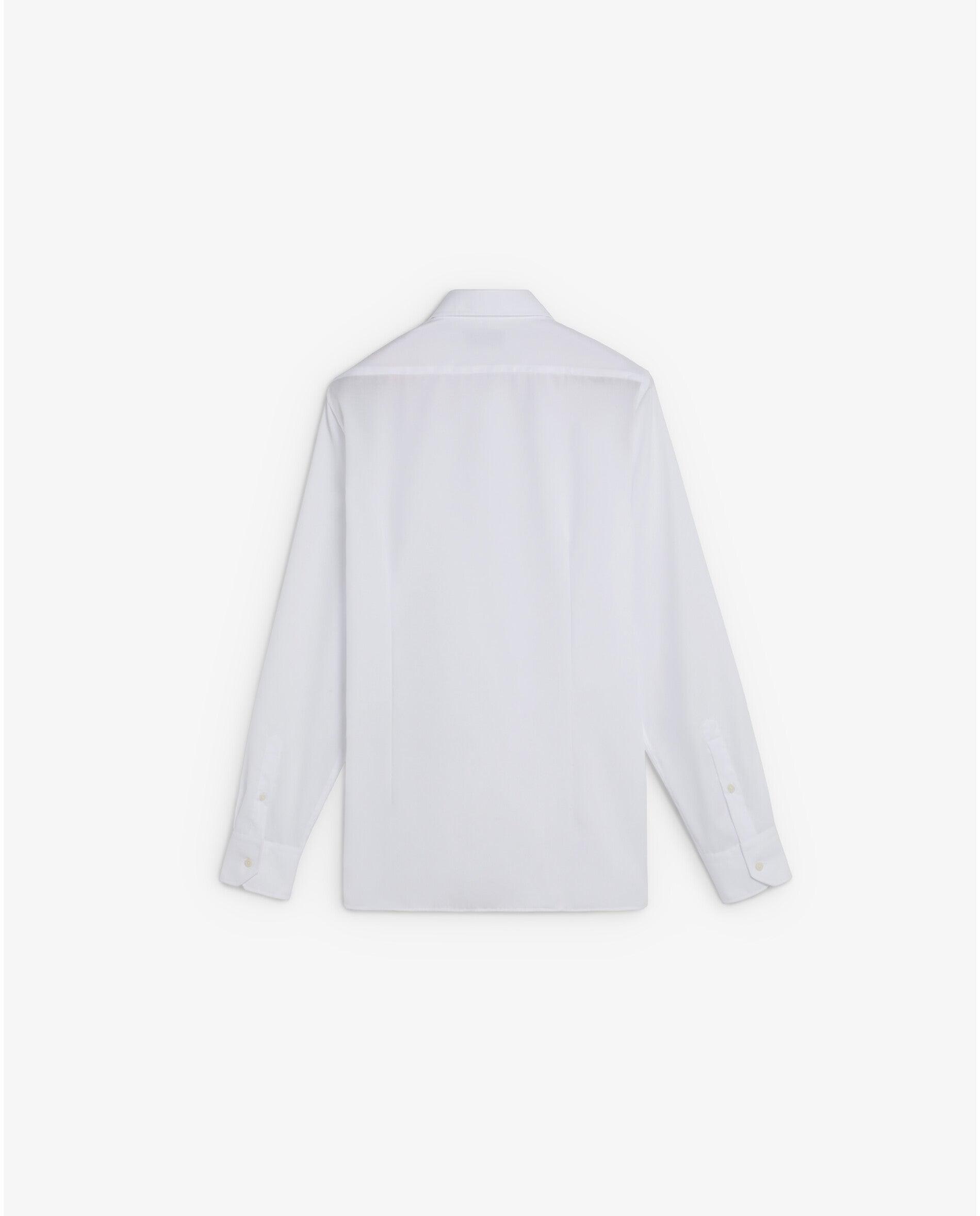 Camisa Regular Fit sem Necessidade de Engomar Branco-7