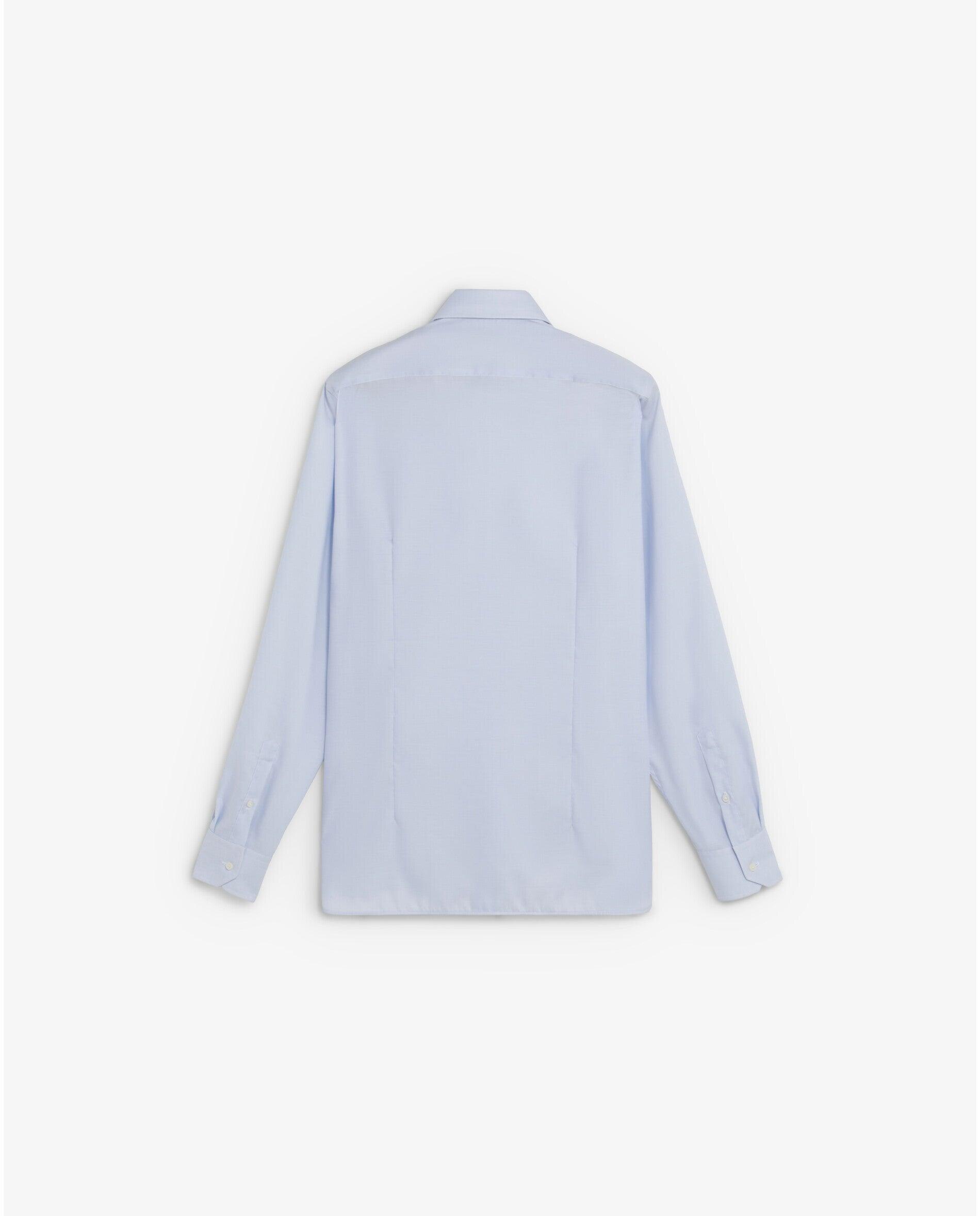 Camisa Regular Fit Lisa Azul-7
