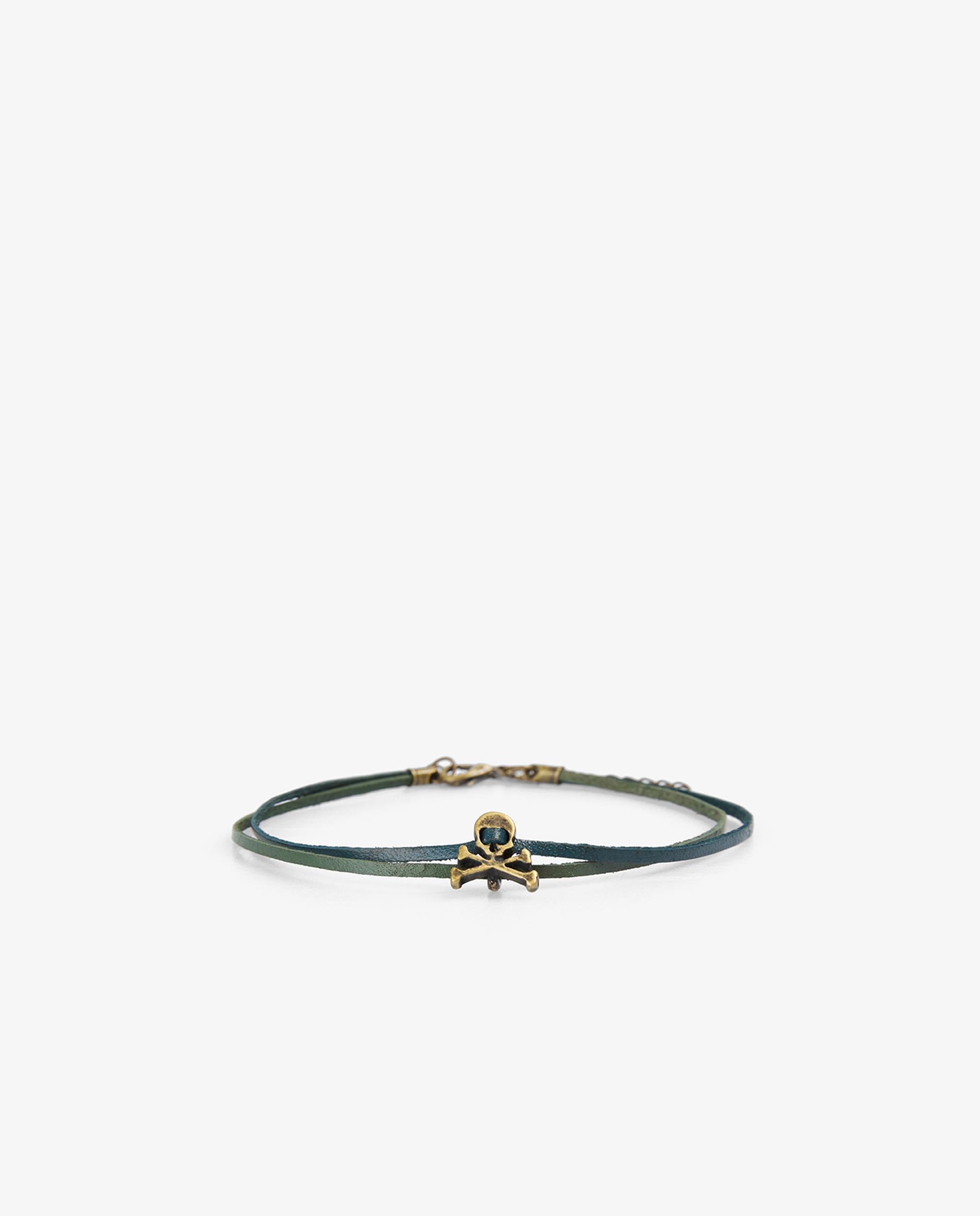 Imagem 0 de Pulseira em Couro de Dupla Volta