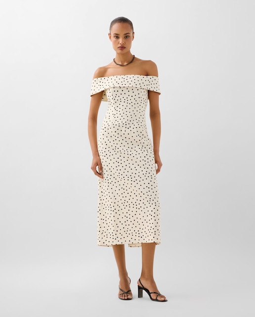 Imagem 0 de Vestido Midi com Fecho Zip Invisível