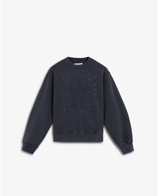 Imagem 0 de Sweatshirt Efeito Lavado com Gola Redonda