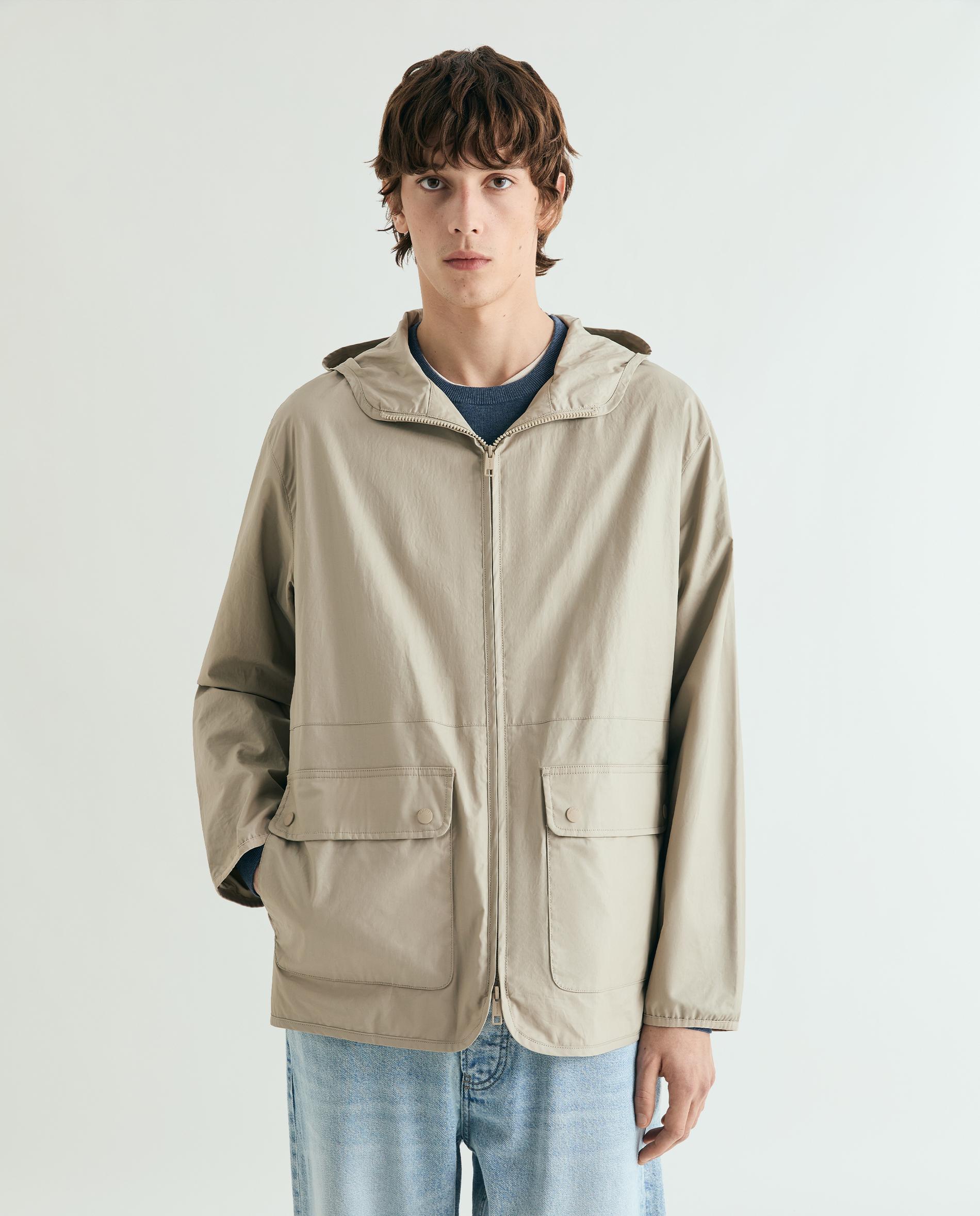 Imagem 0 de Parka com Capuz e Fecho Zip