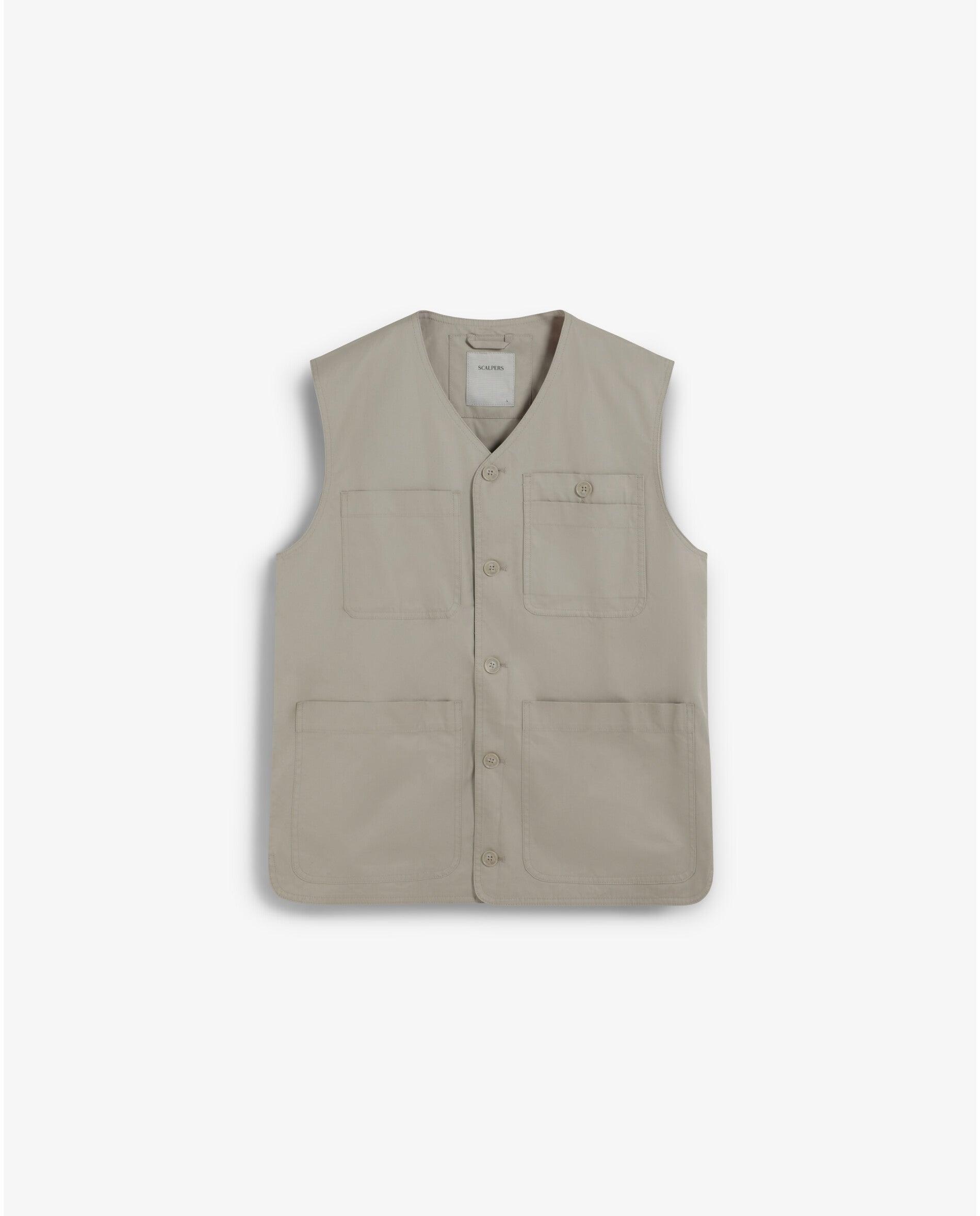 Imagem 0 de Colete Multibolsos com Fecho de Botões