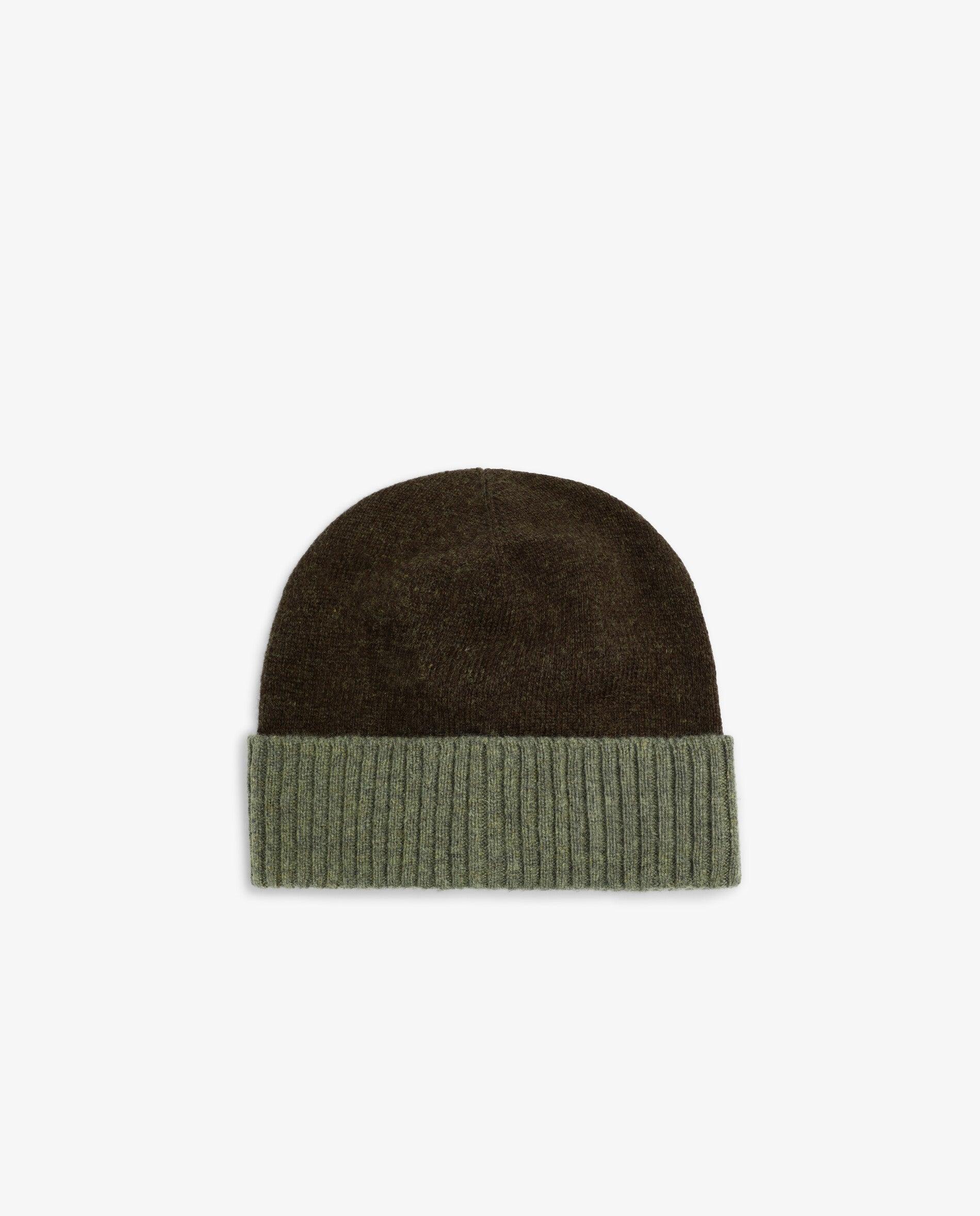 Gorro Infantil com Volta Bicolor Scalpers Verde-escuro-2