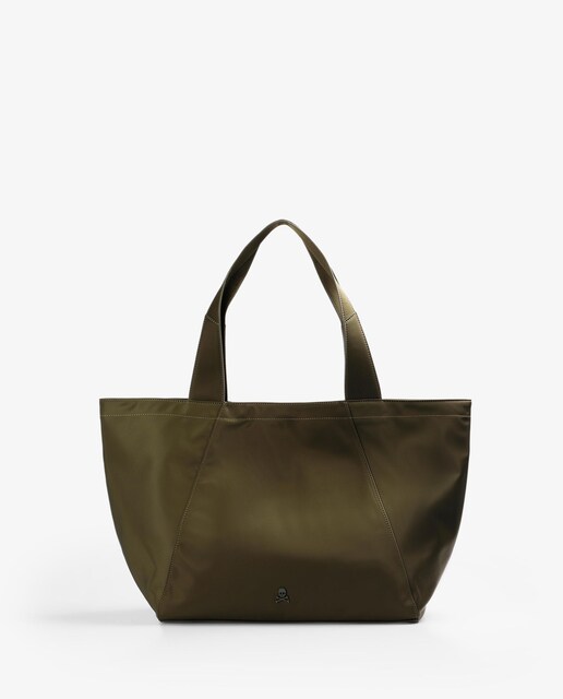 Imagem 0 de Mala Shopper com Acabamento de Efeito Acetinado e Alça Dupla