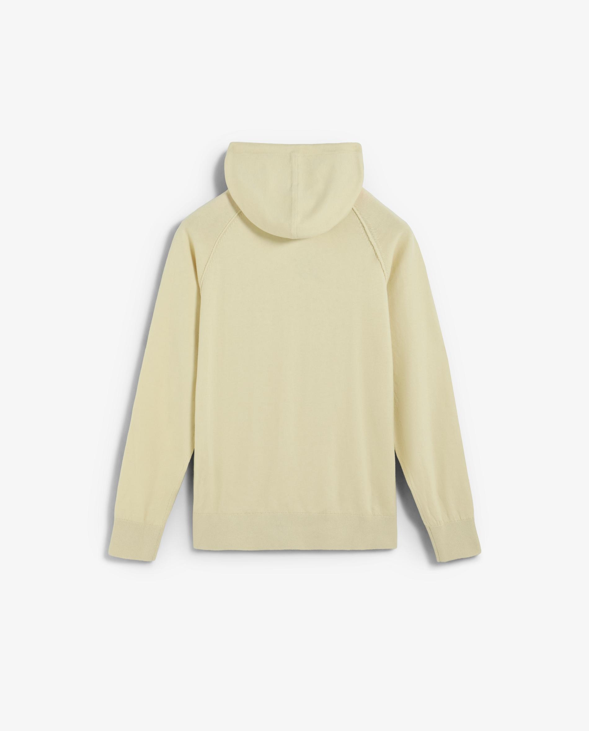 Camisola Regular Fit com Capuz Amarelo-limão-5