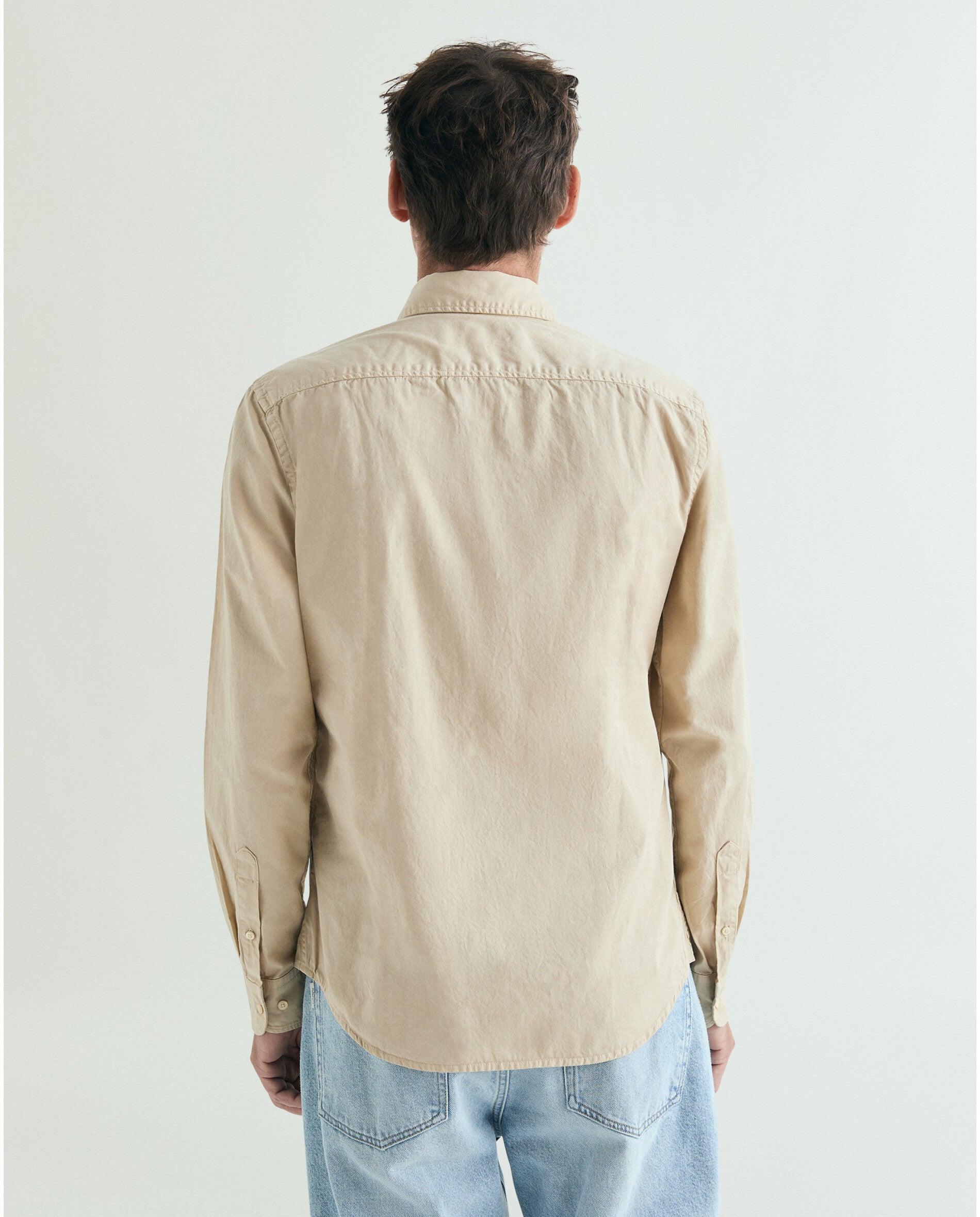 Camisa Regular Fit Lisa Bege-2